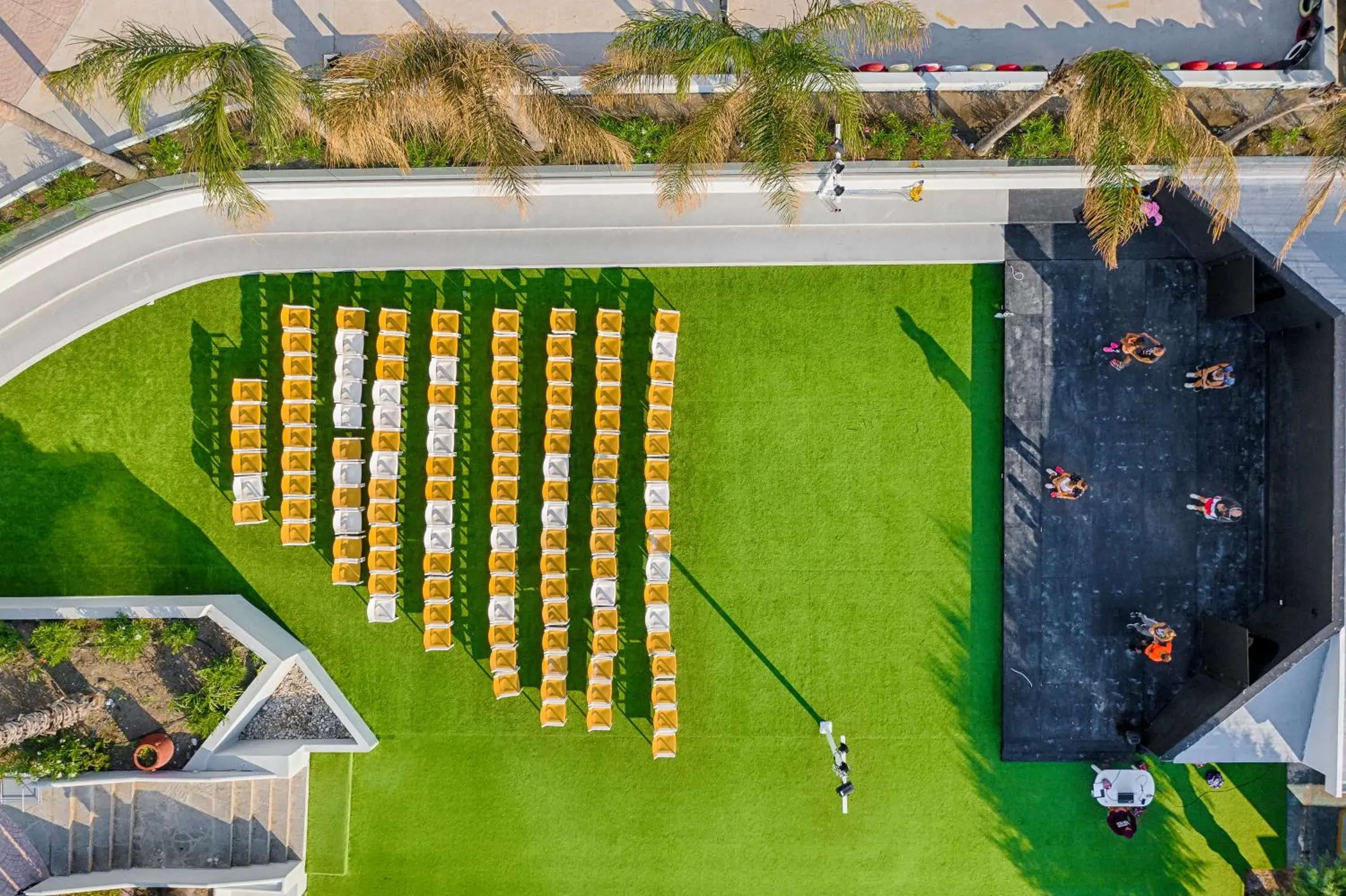 Bird's eye view, Pool View in Esperides Beach Resort