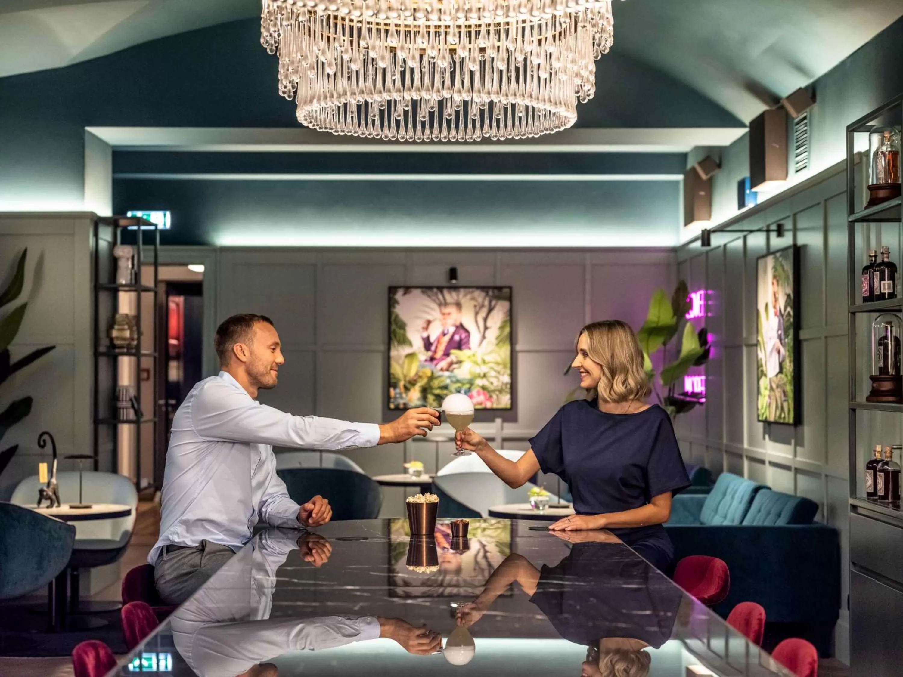 Restaurant/places to eat in Falkensteiner Boutique Hotel Prague