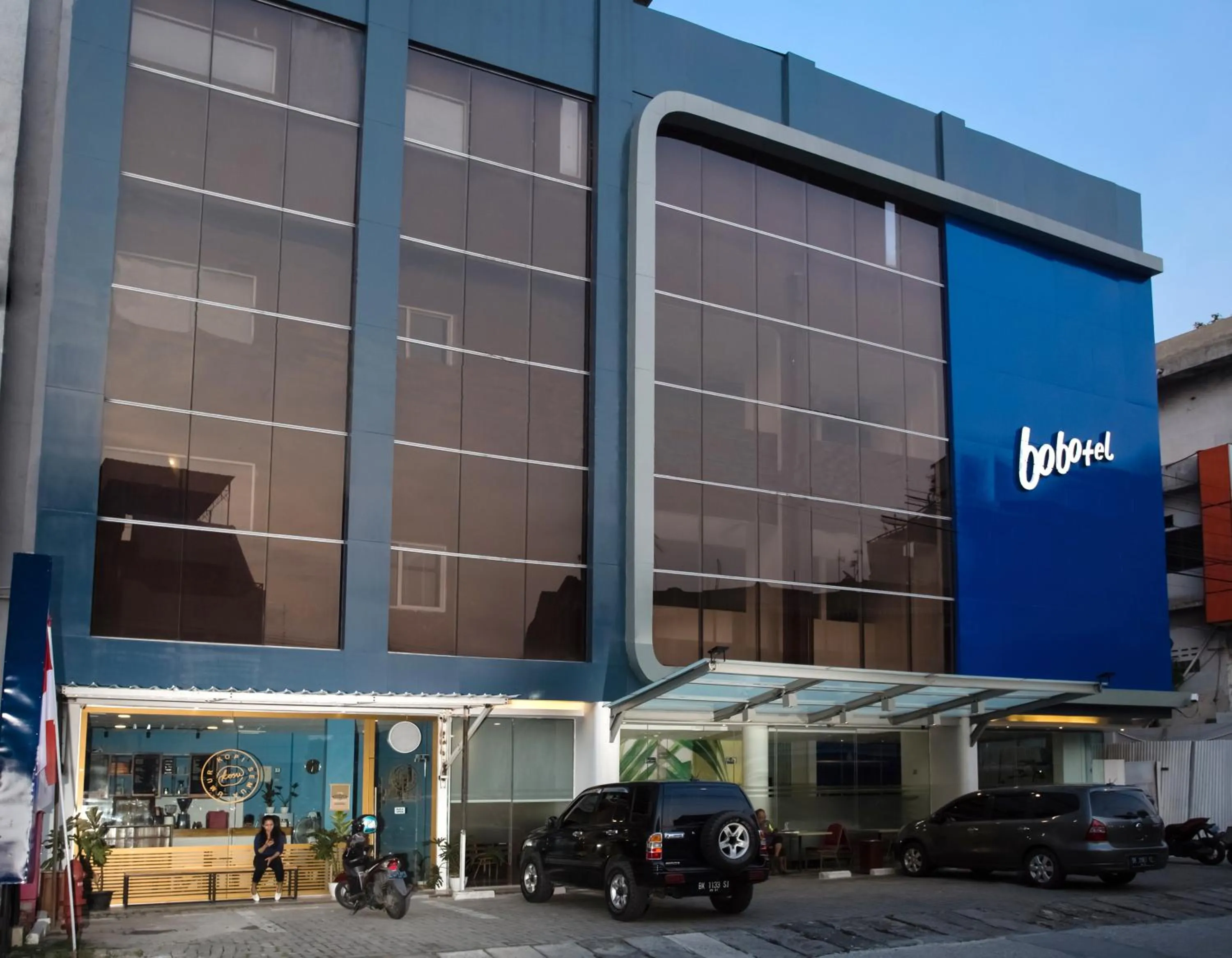 Facade/entrance in Bobotel Gatot Subroto Medan