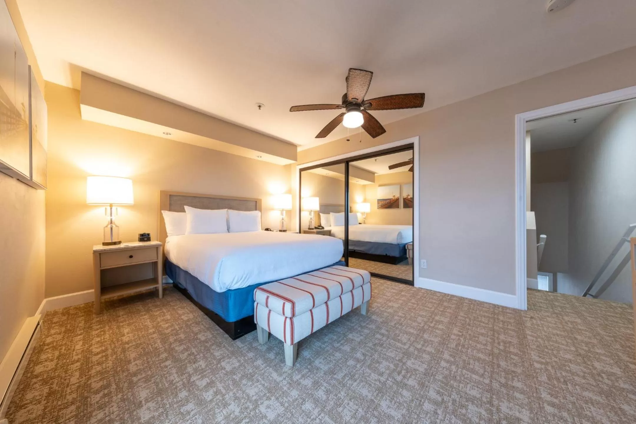 Bed in Southern California Beach Club