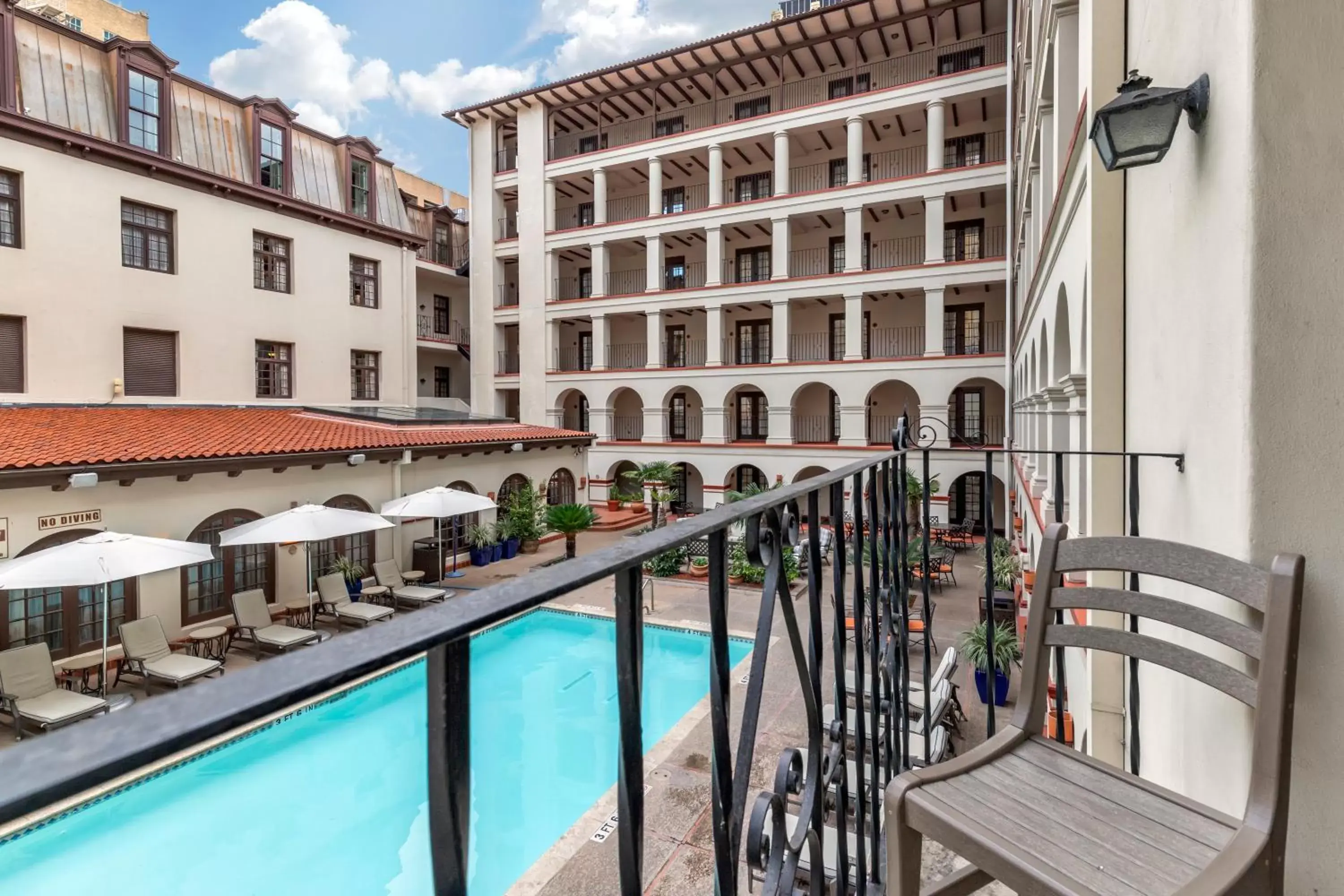 View (from property/room), Pool View in Omni La Mansion del Rio