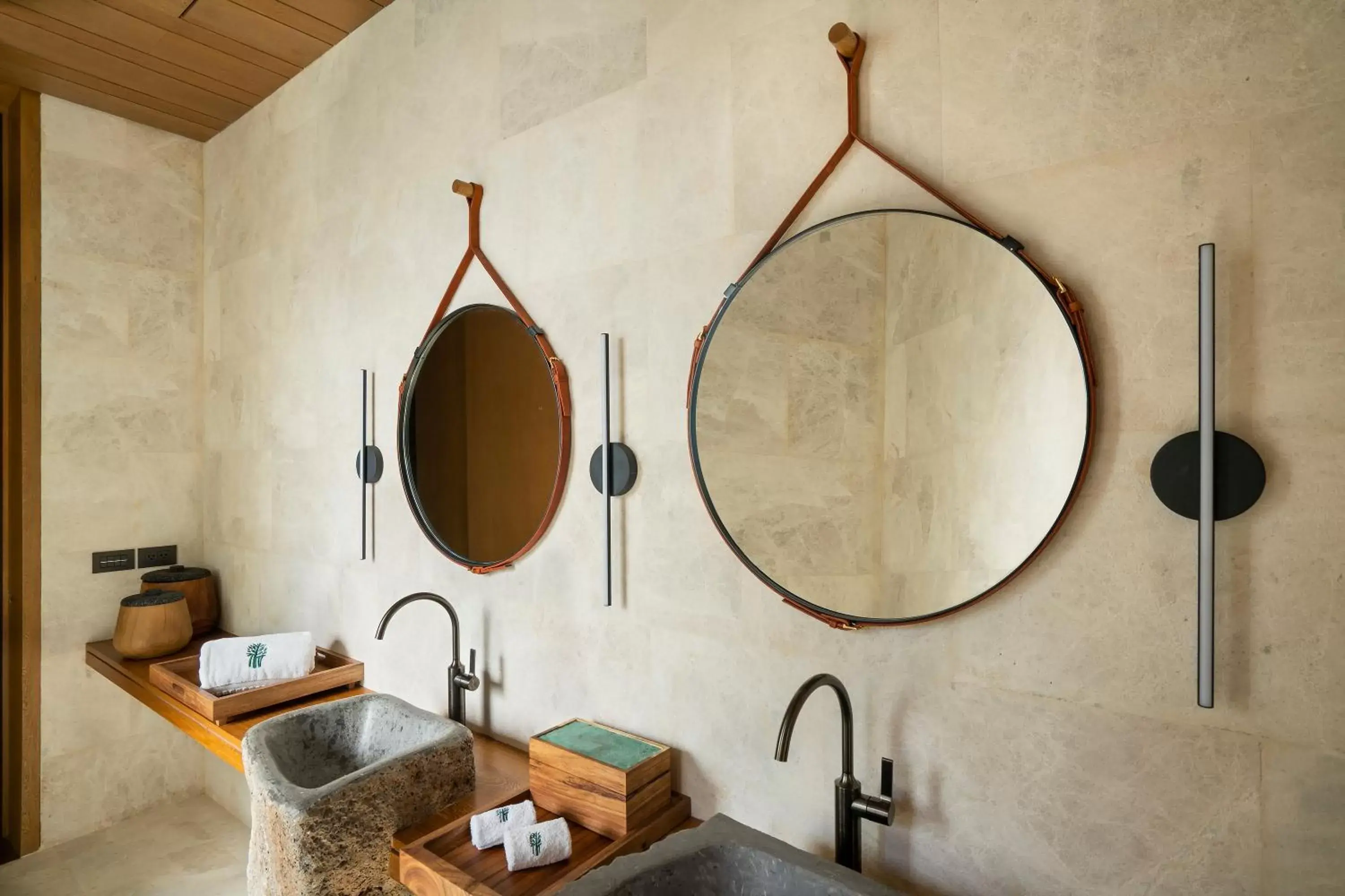 Bathroom in Banyan Tree Mayakoba