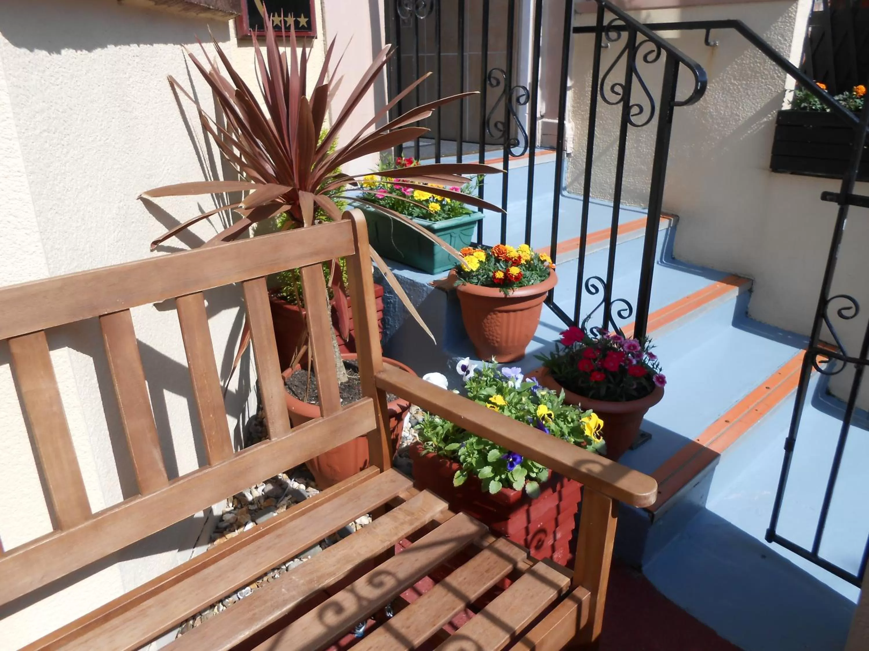 Balcony/Terrace in Shirley Heights Hotel