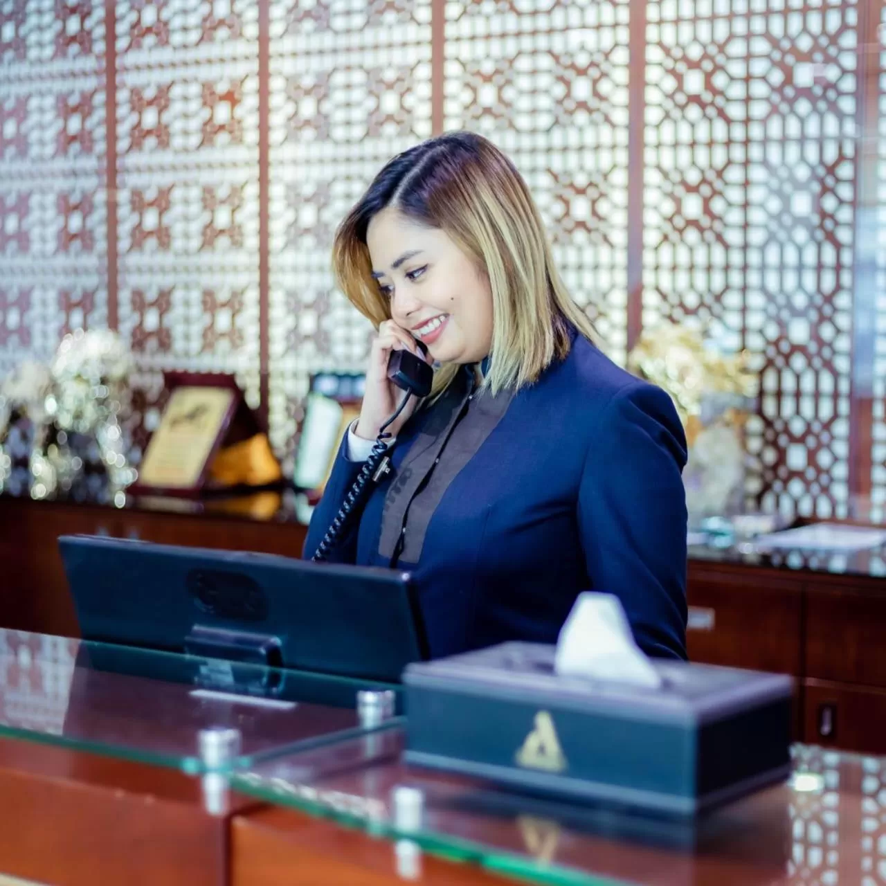 Staff in Arman Hotel Juffair Mall