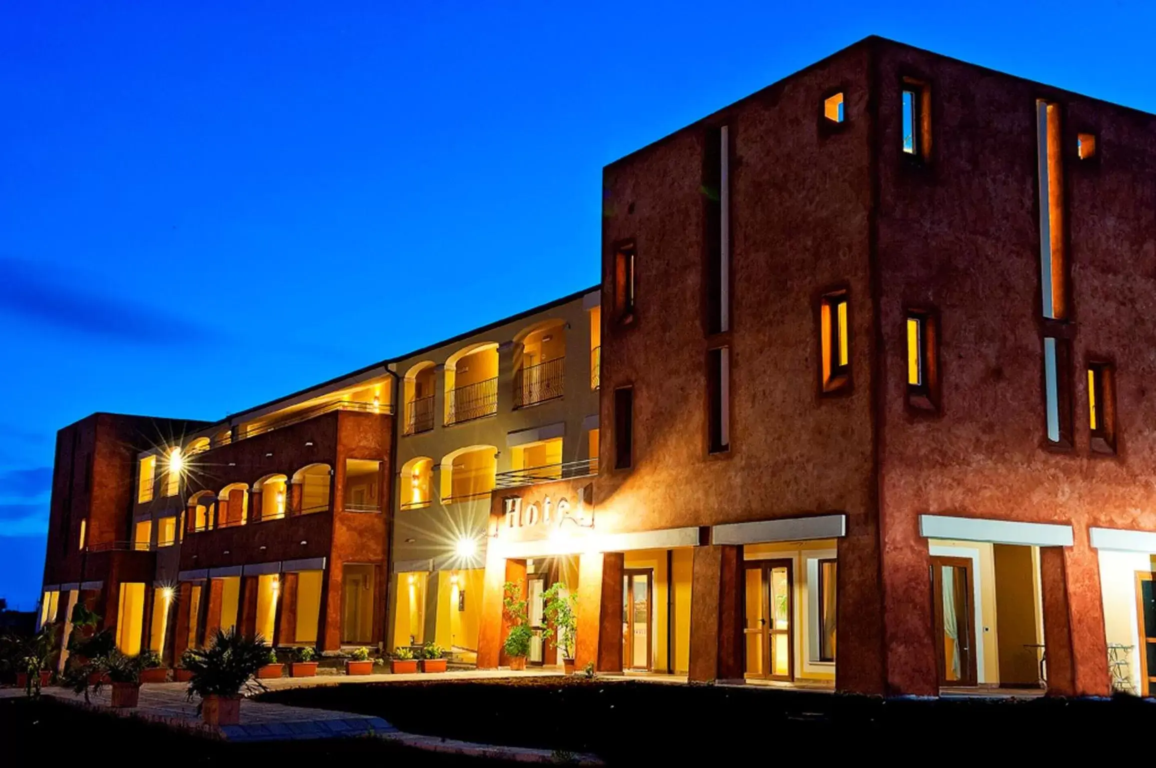 Facade/entrance in Hotel Baja Romantica Facade/entrance in Hotel Baja Romantica