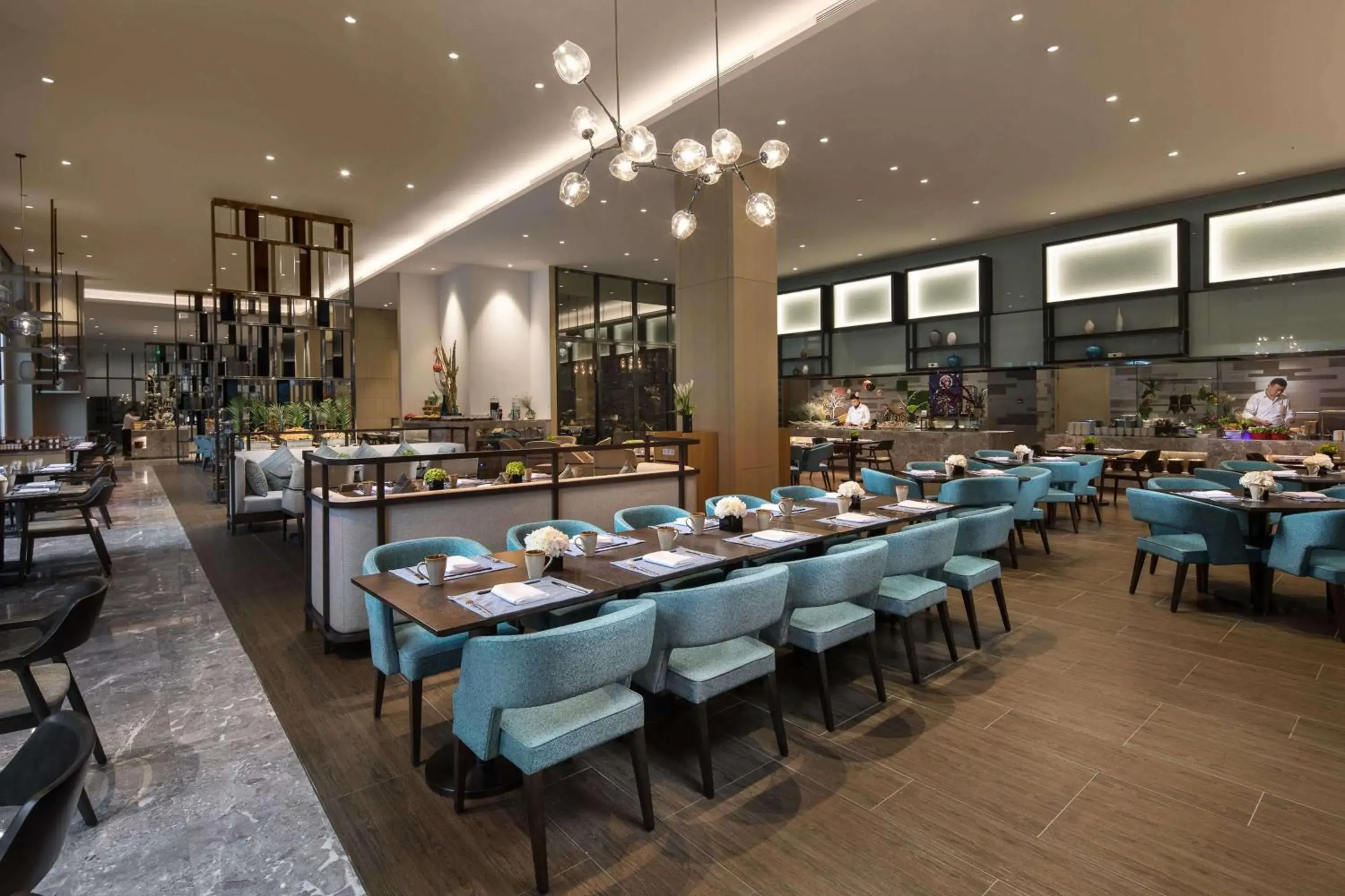 Restaurant/places to eat in Doubletree By Hilton Qingdao Oriental Movie Metropolis Restaurant/places to eat in Doubletree By Hilton Qingdao Oriental Movie Metropolis