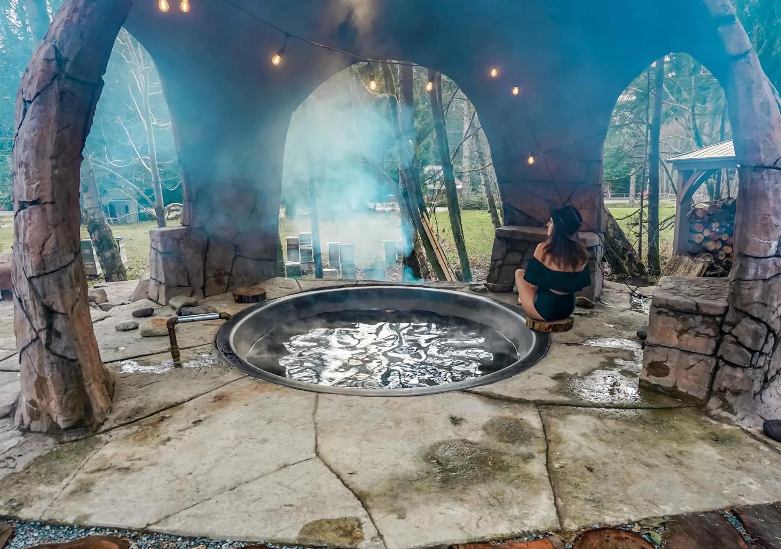 Hot Tub in Paradise Village