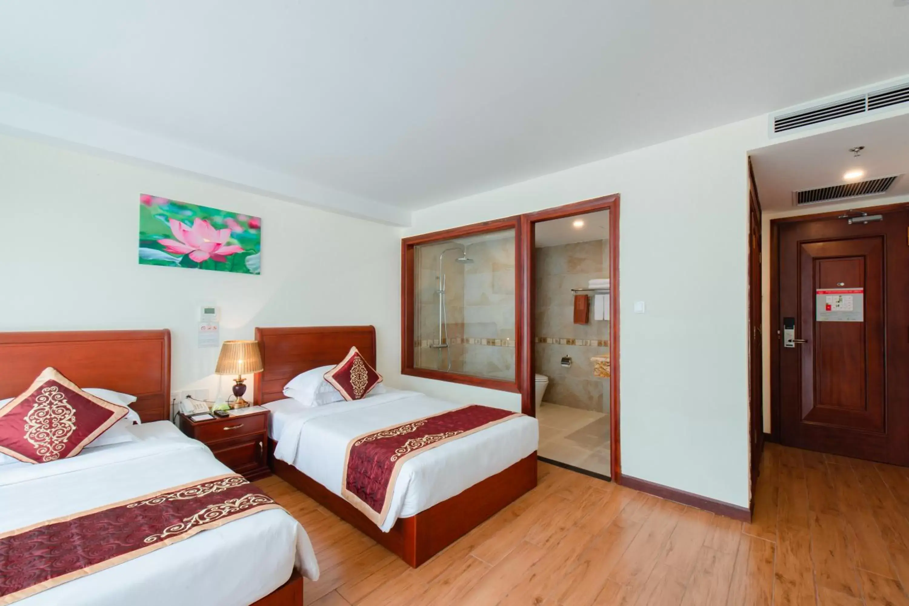 Bedroom, Bed in Red Sun Nha Trang Hotel Bedroom, Bed in Red Sun Nha Trang Hotel