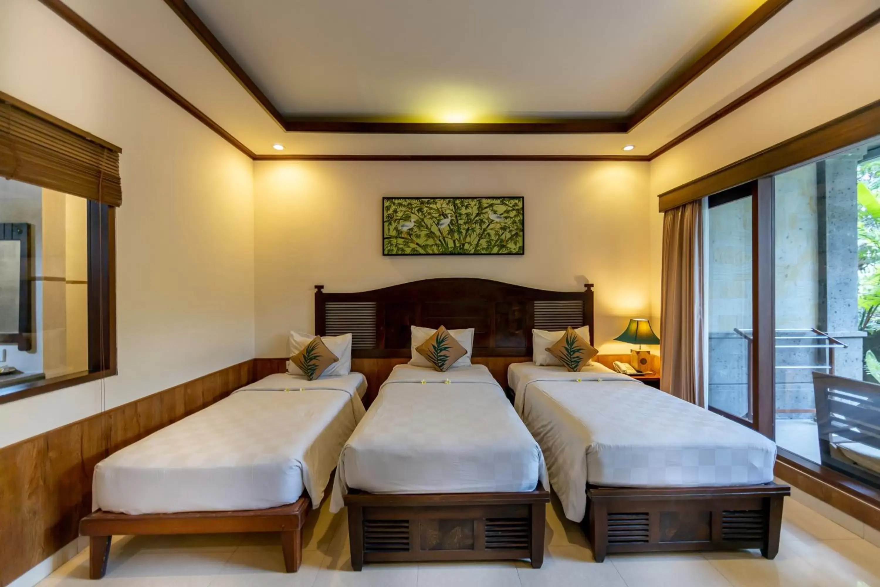 Bedroom, Bed in De Munut Balinese Resort