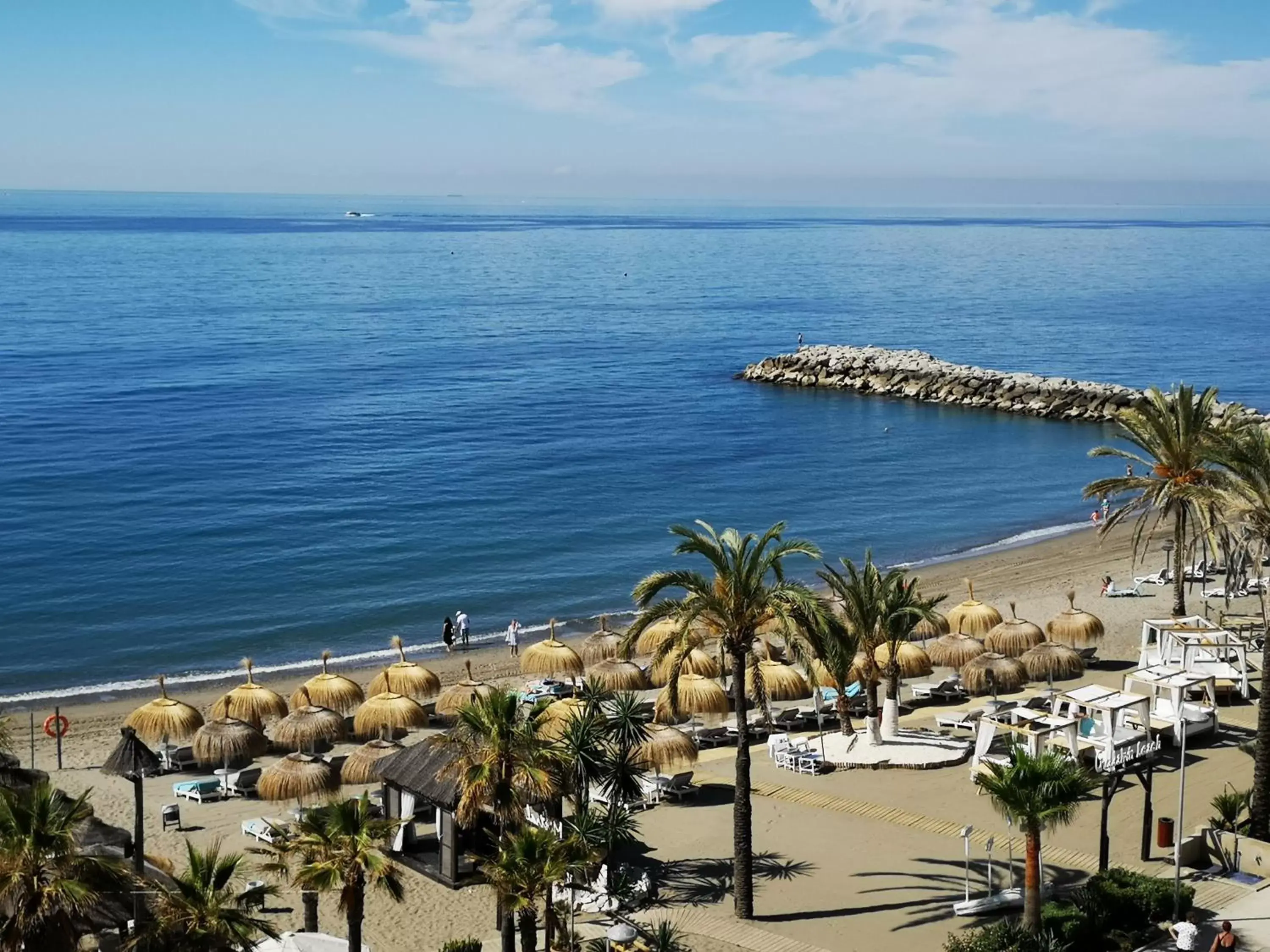 Bird's eye view, Sea View in Gran Hotel Guadalpín Banus