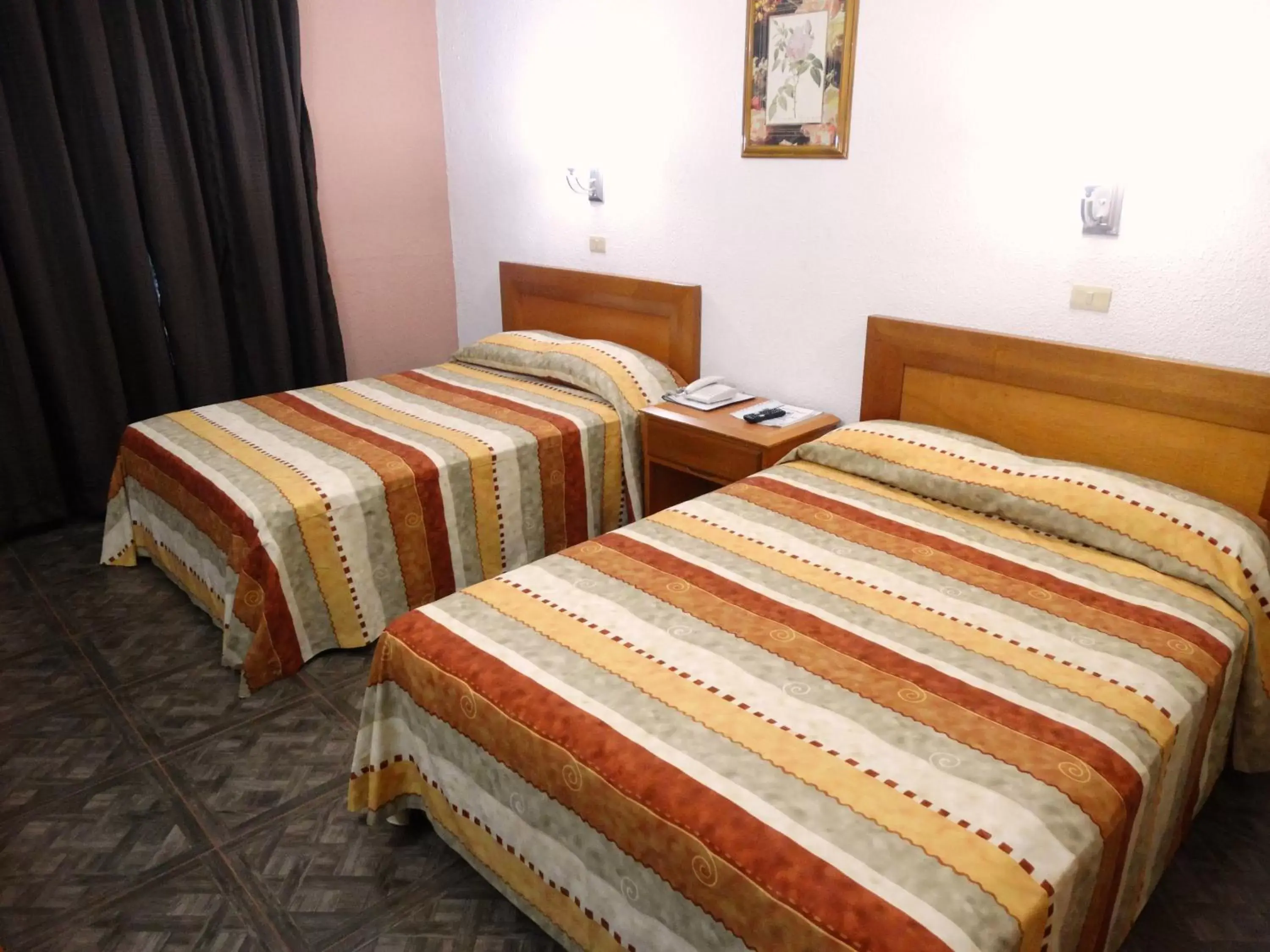 Bed in Hotel Astromundo