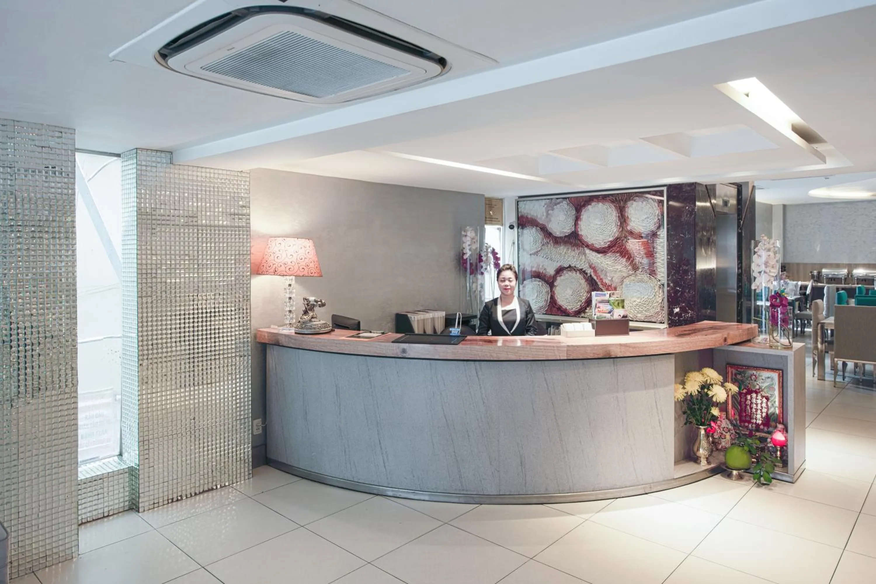 Lobby or reception in A&EM - The Petit Hotel