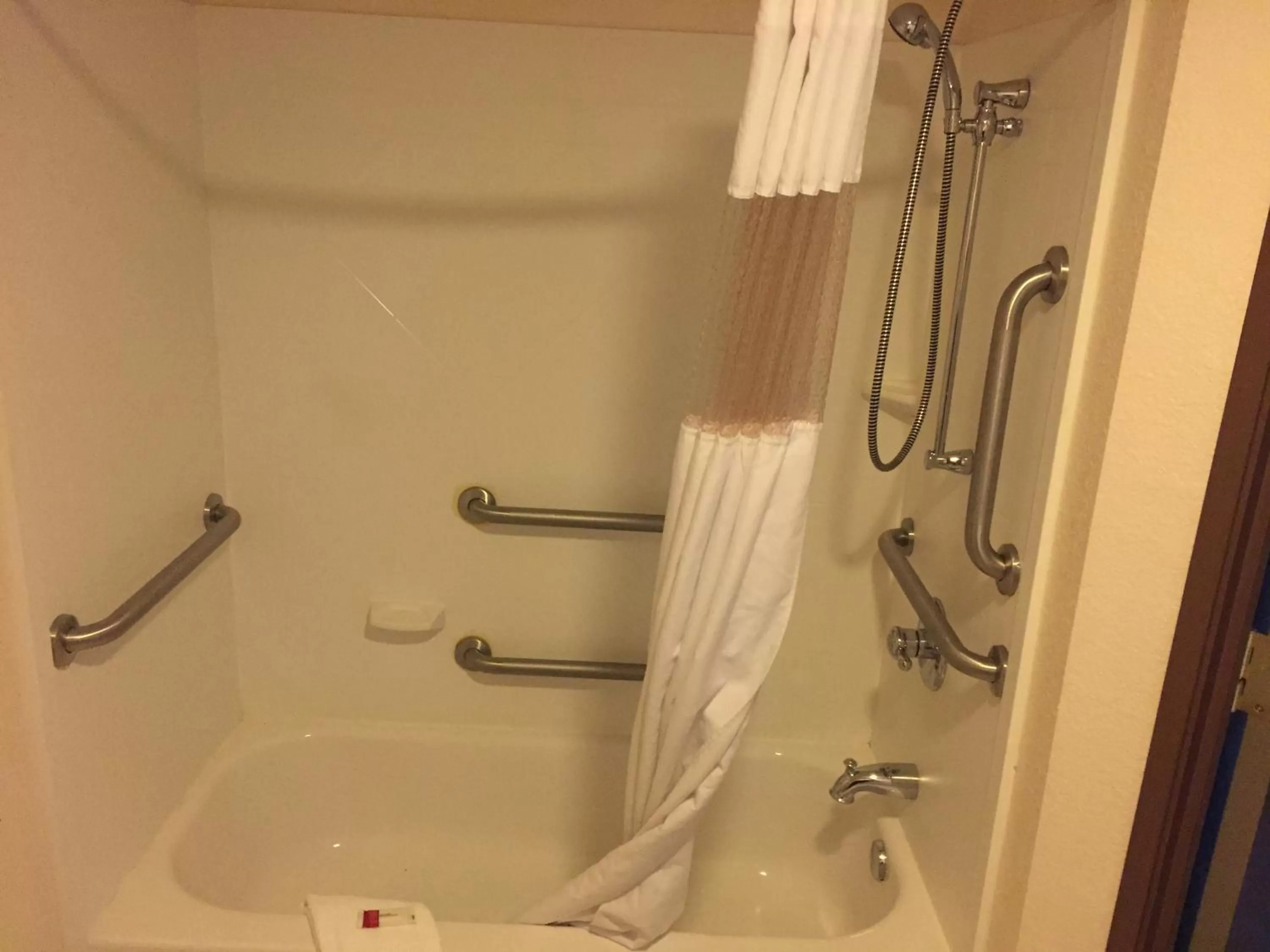 Bathroom in Days Inn by Wyndham Bismarck