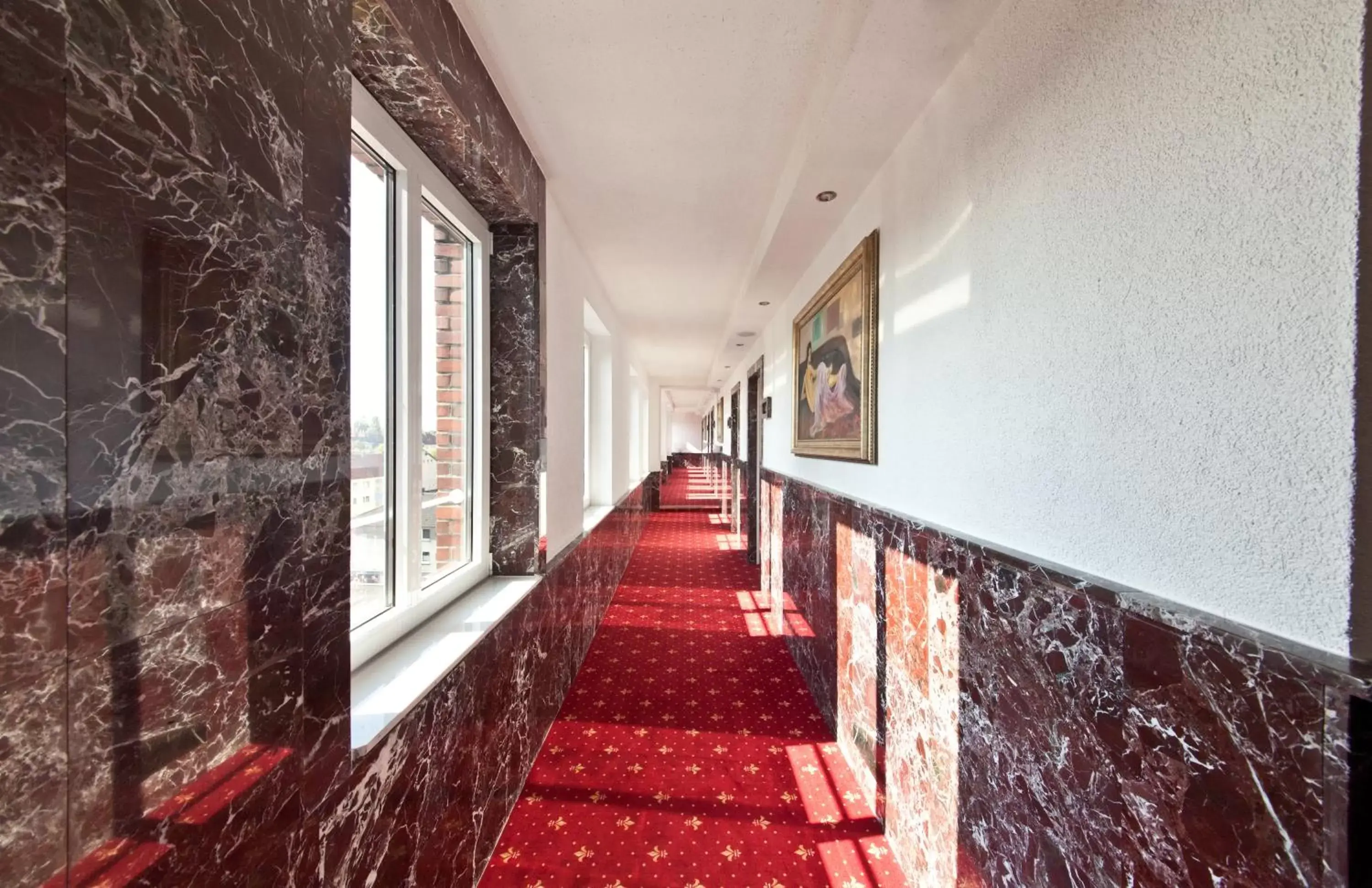 Decorative detail, Balcony/Terrace in Hotel Unique Dortmund Hauptbahnhof