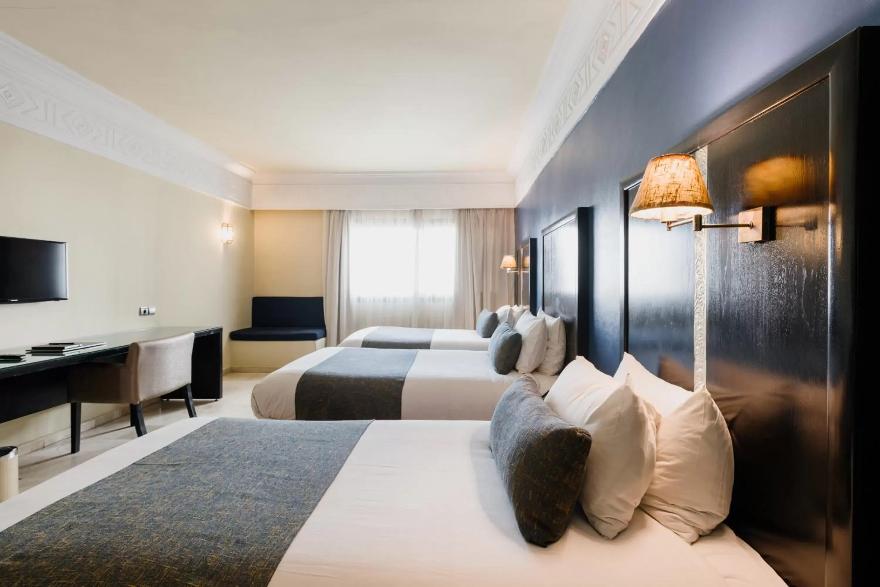 Bed in Diwan Casablanca Hotel & Spa