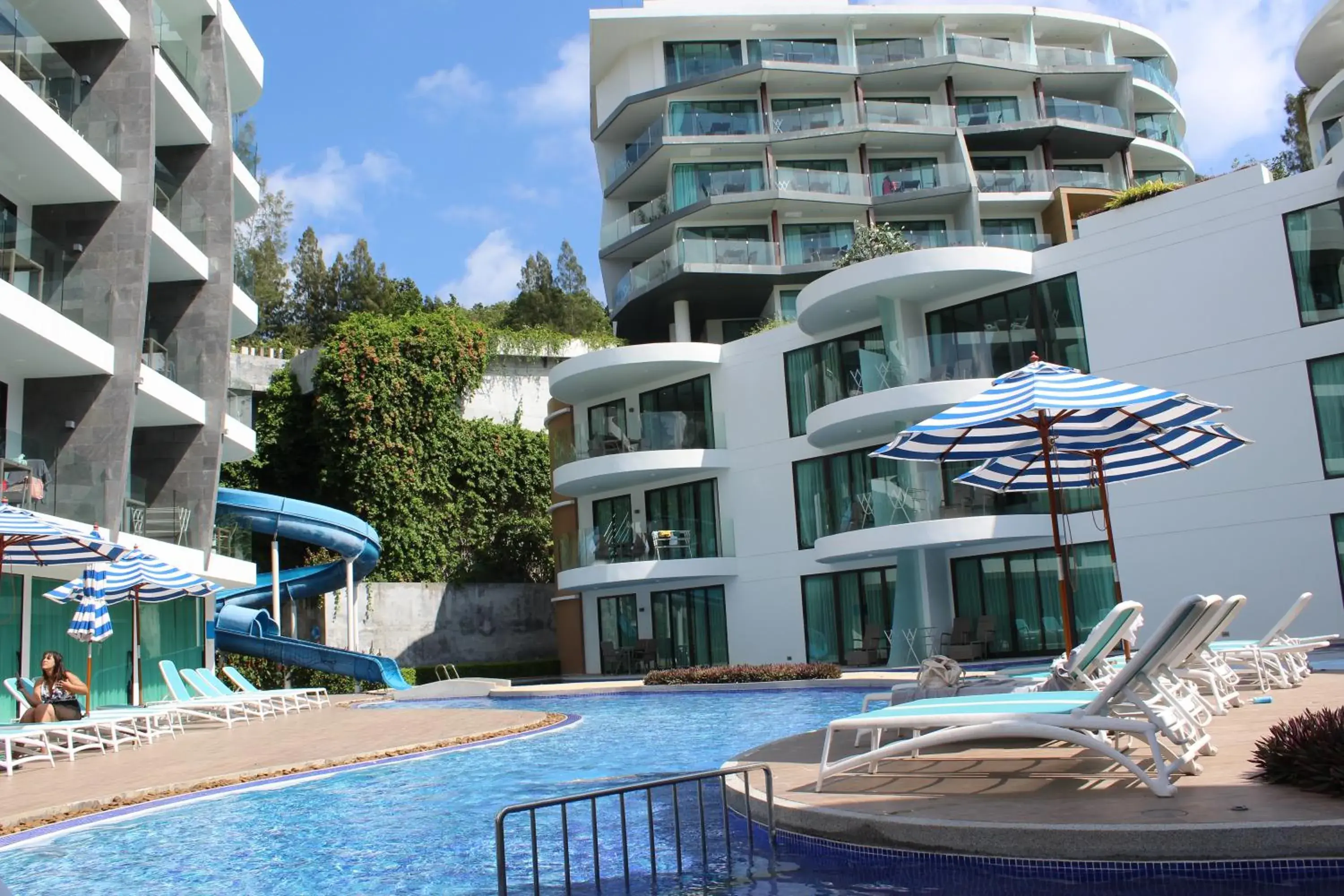 Swimming Pool in Lets Phuket Twin Sands Resort & Spa-SHA Extra Plus