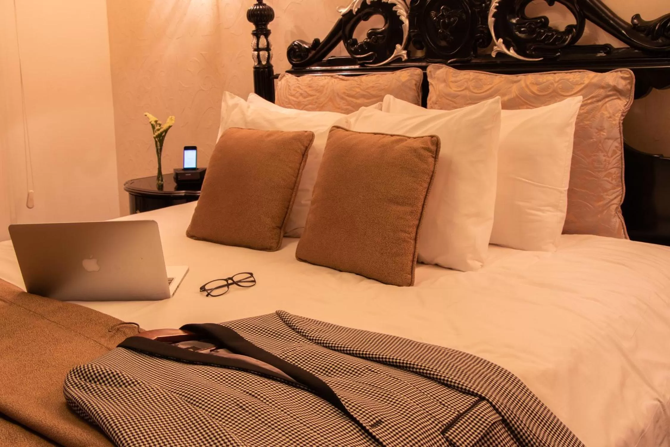 Bed in Villa Palma Boutique Hotel