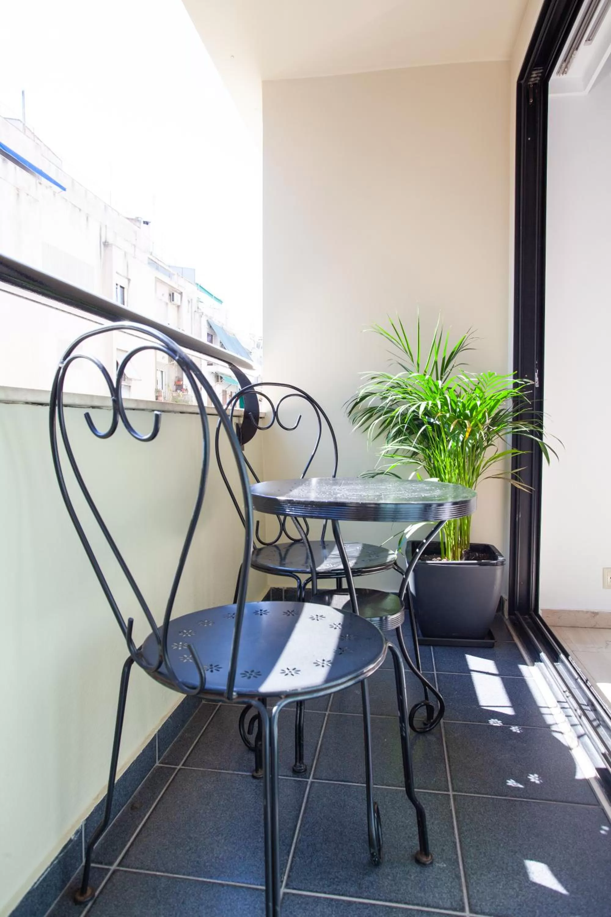 Balcony/Terrace in Athens Studios