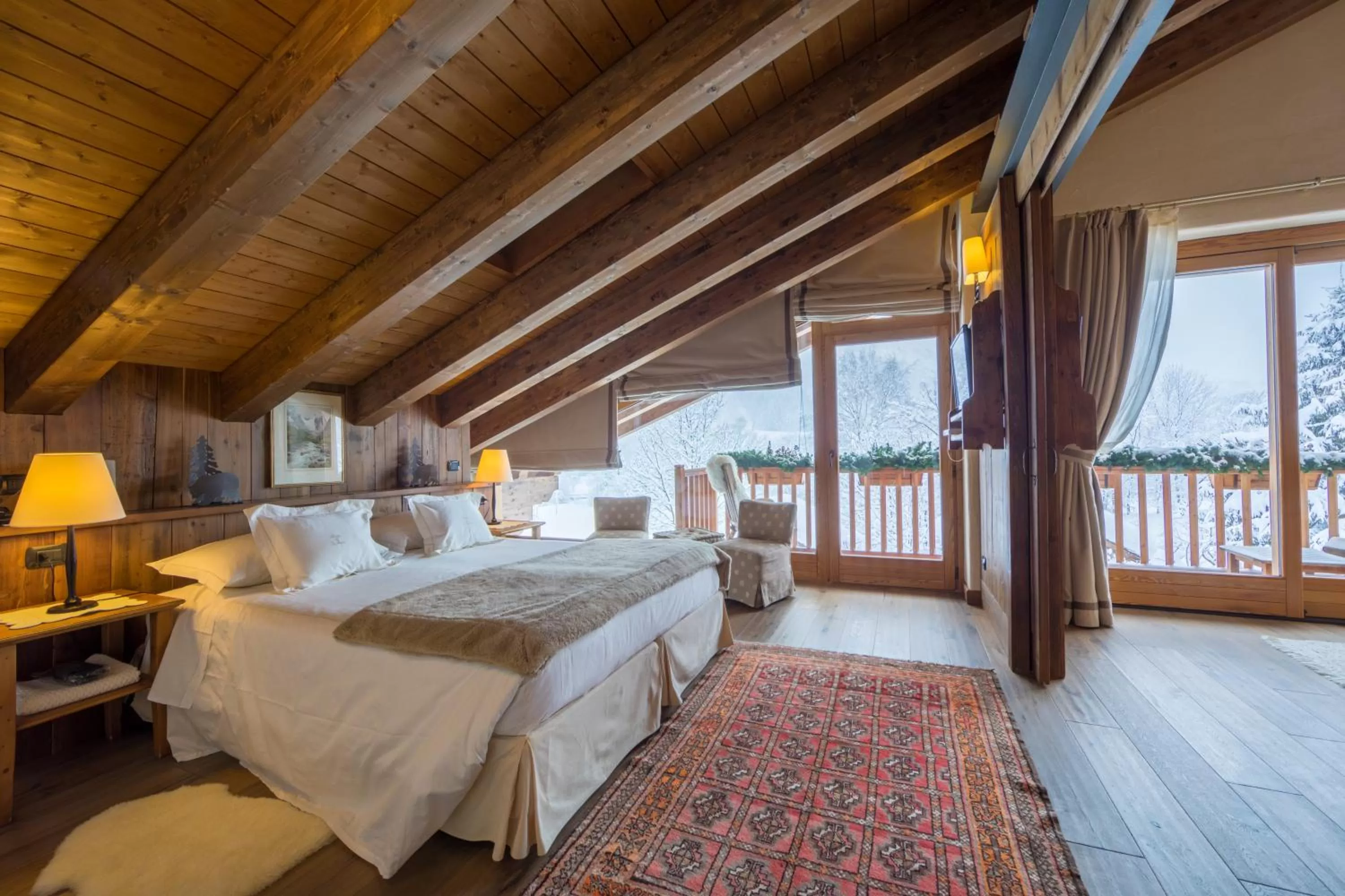 Suite with Mountain View in Auberge de La Maison