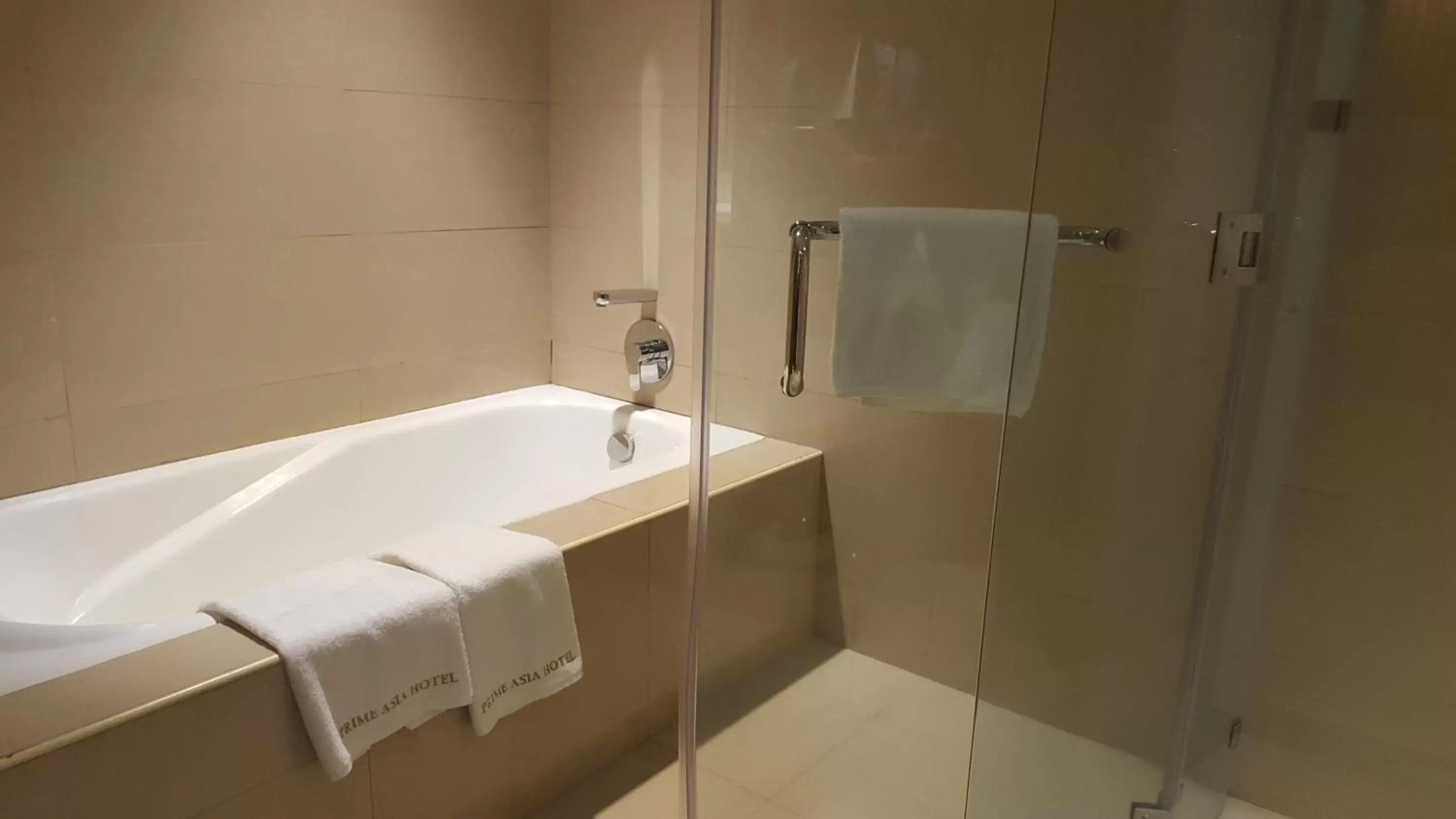 Bath, Bathroom in Prime Asia Hotel