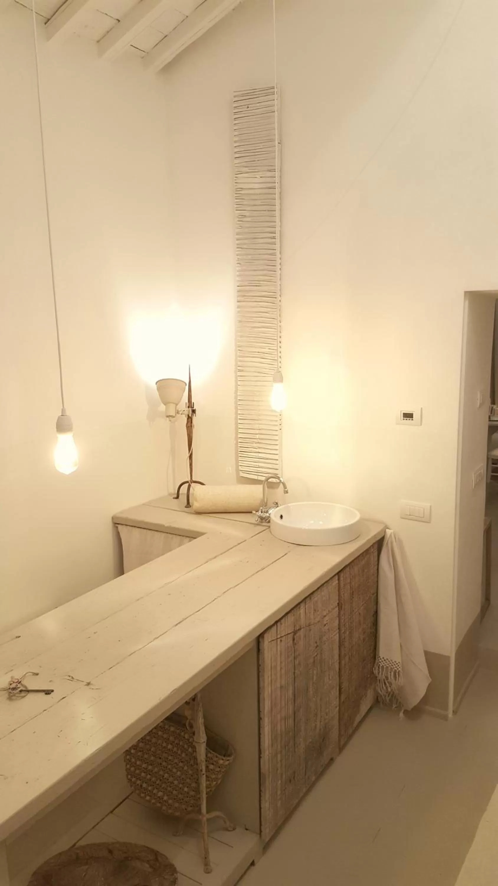 Communal kitchen in B&B A Piazza del Gesù