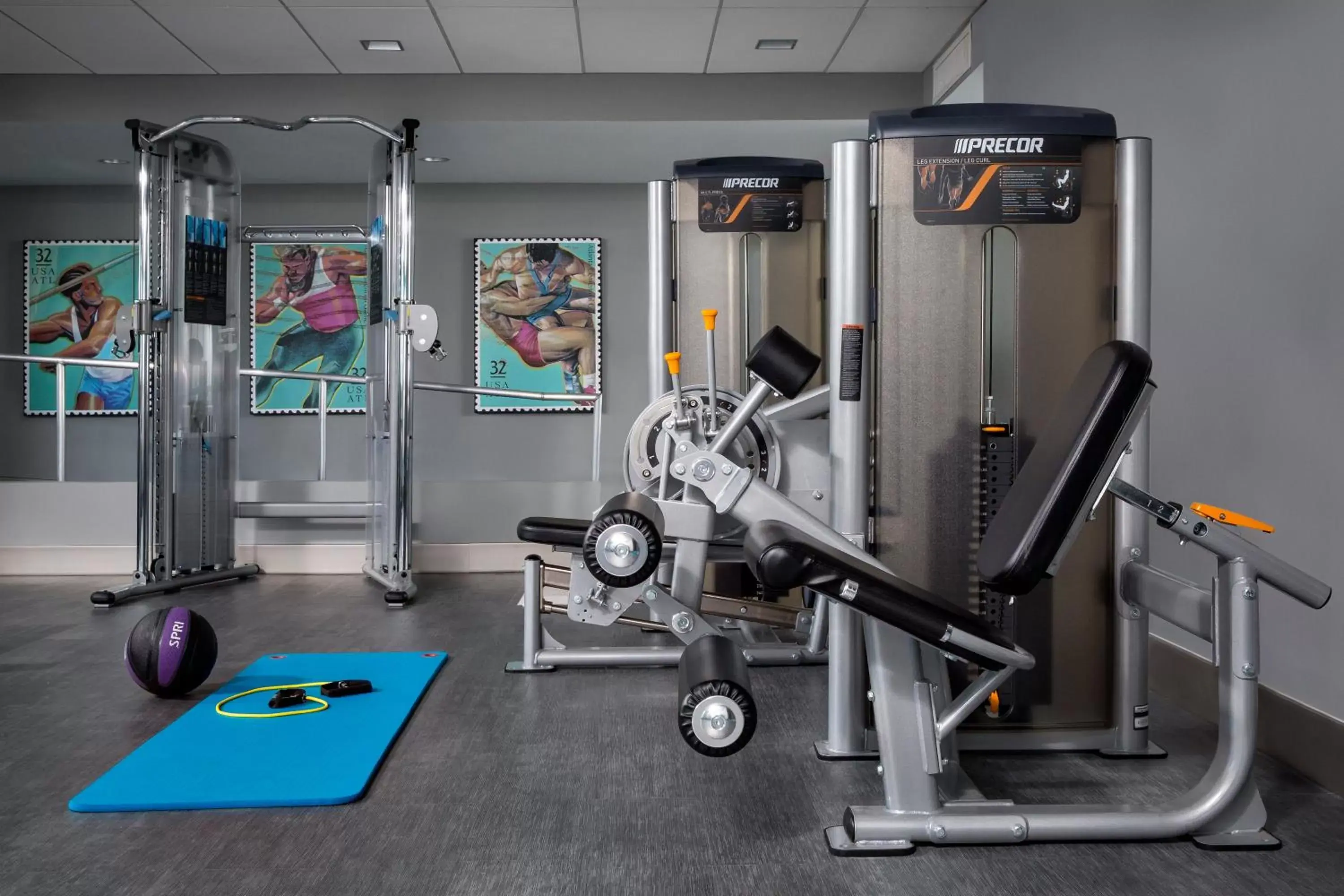 Fitness centre/facilities, Fitness Center/Facilities in Crowne Plaza Atlanta Midtown, an IHG Hotel