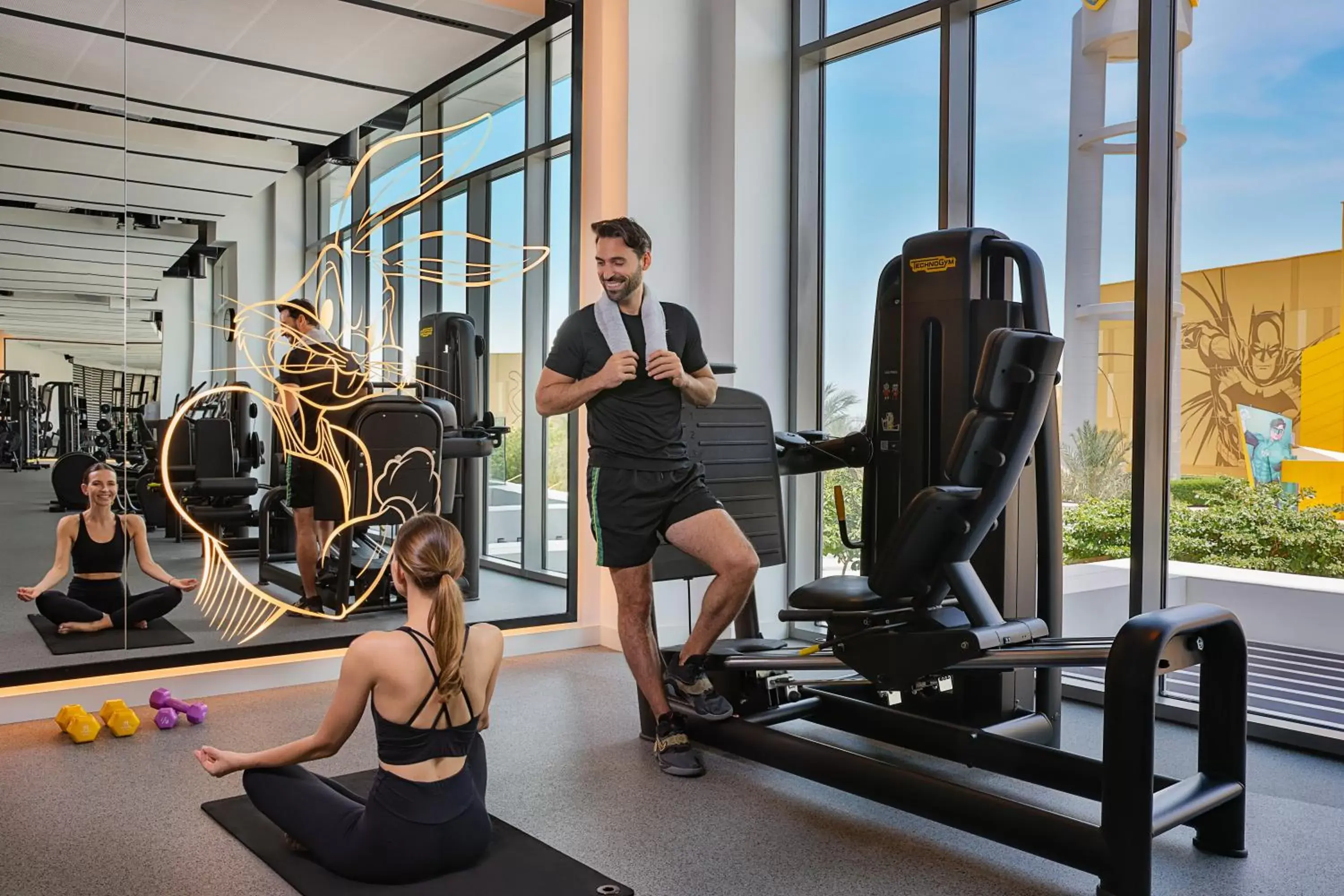 Fitness centre/facilities, Fitness Center/Facilities in The WB Abu Dhabi, Curio Collection By Hilton