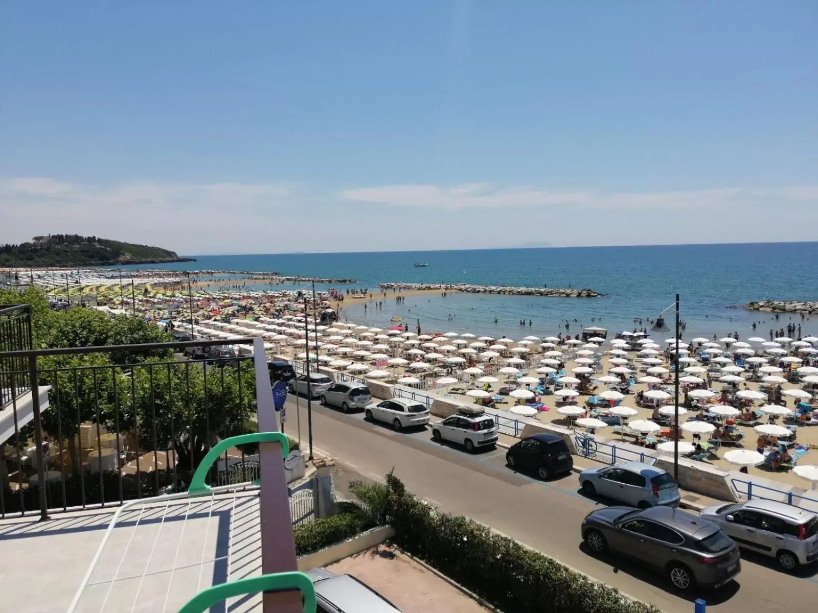 Sea View in Hotel Tirreno Formia