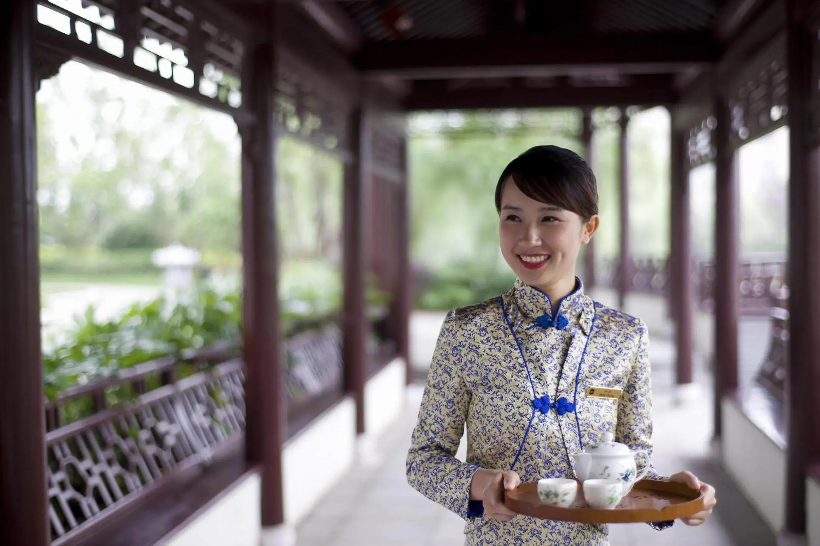 Garden in Shangri-La Hotel Yangzhou