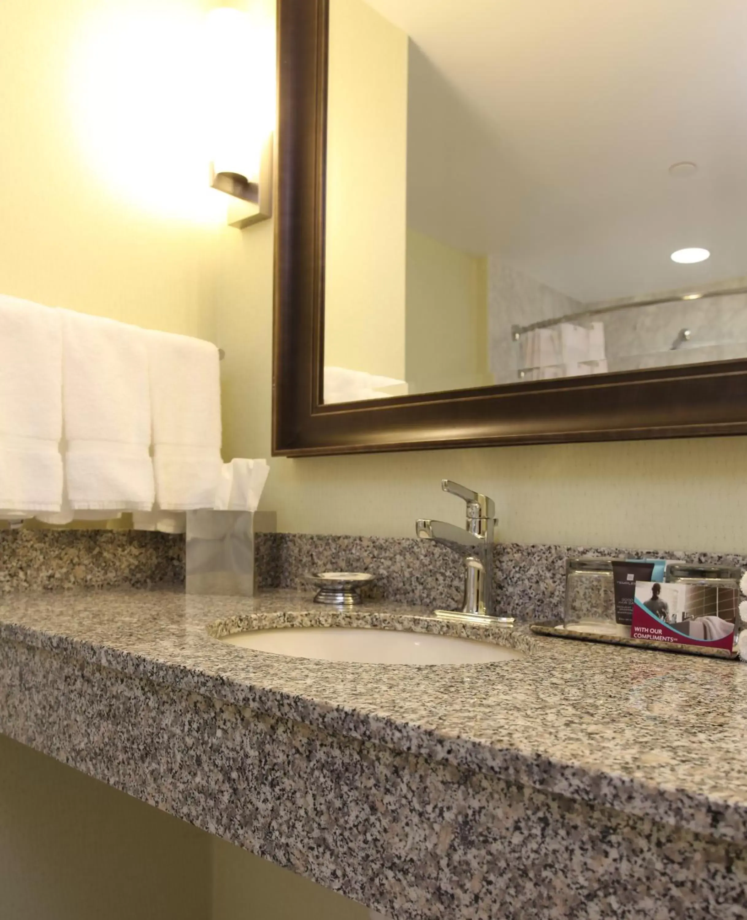 Bathroom in Crowne Plaza Lansing West, an IHG Hotel