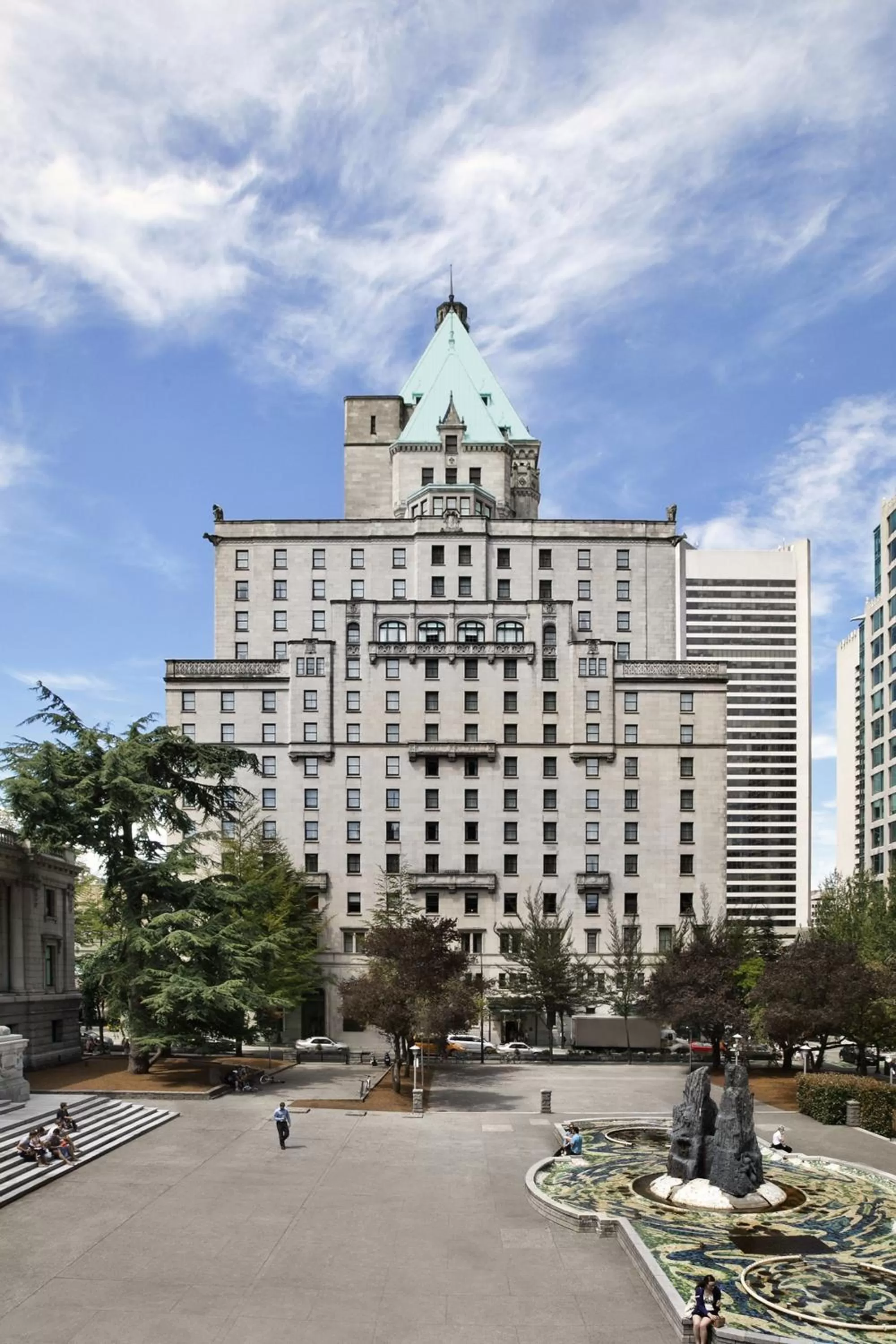 Area and facilities in Fairmont Hotel Vancouver