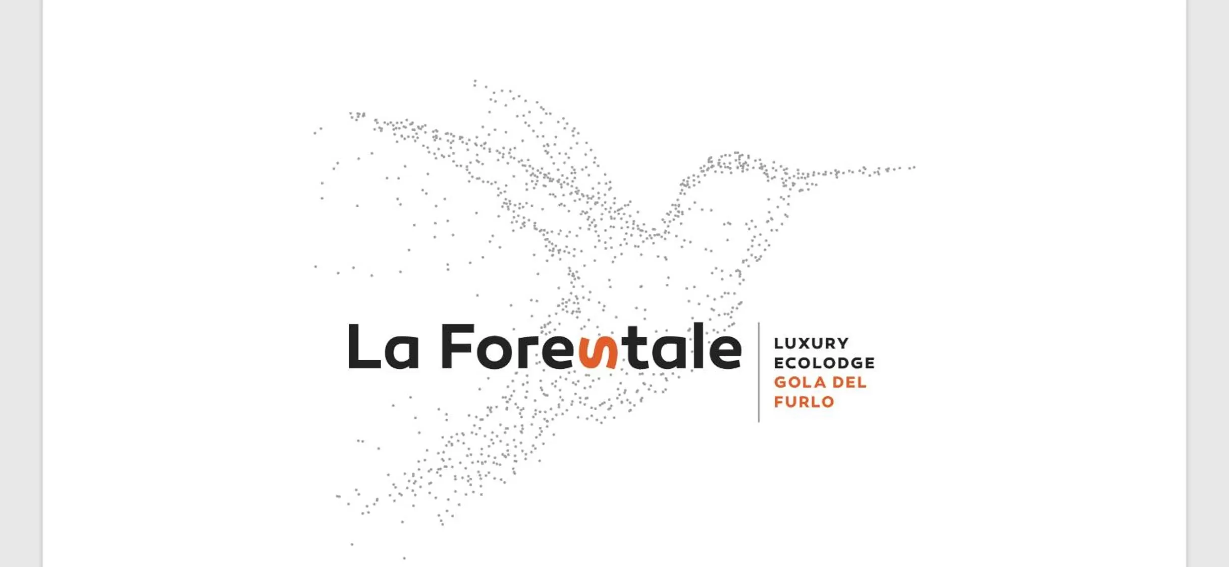 Property logo or sign in La Forestale Luxury Ecolodge B&B Primo Piano