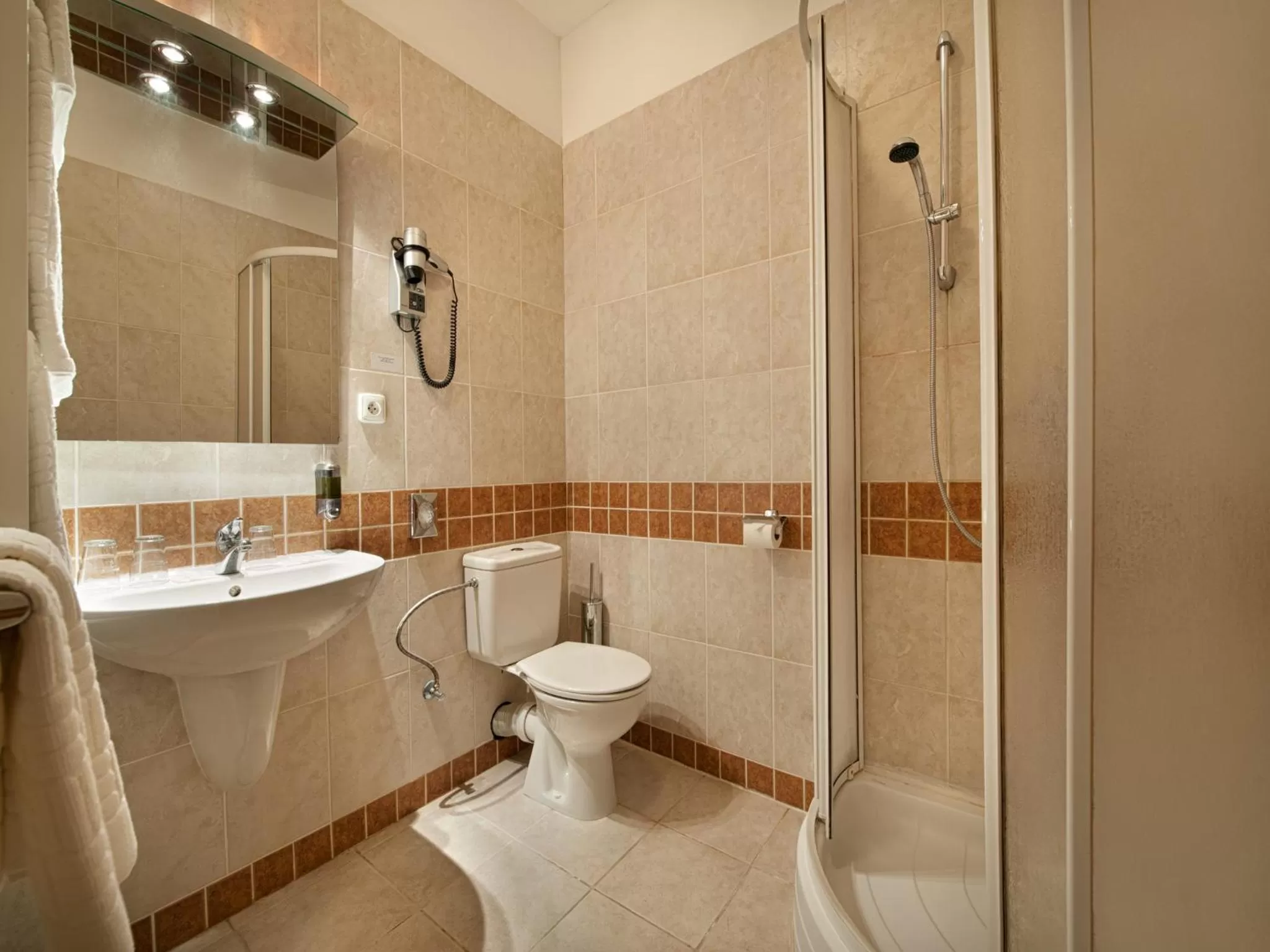 Bathroom in EA Hotel Tosca