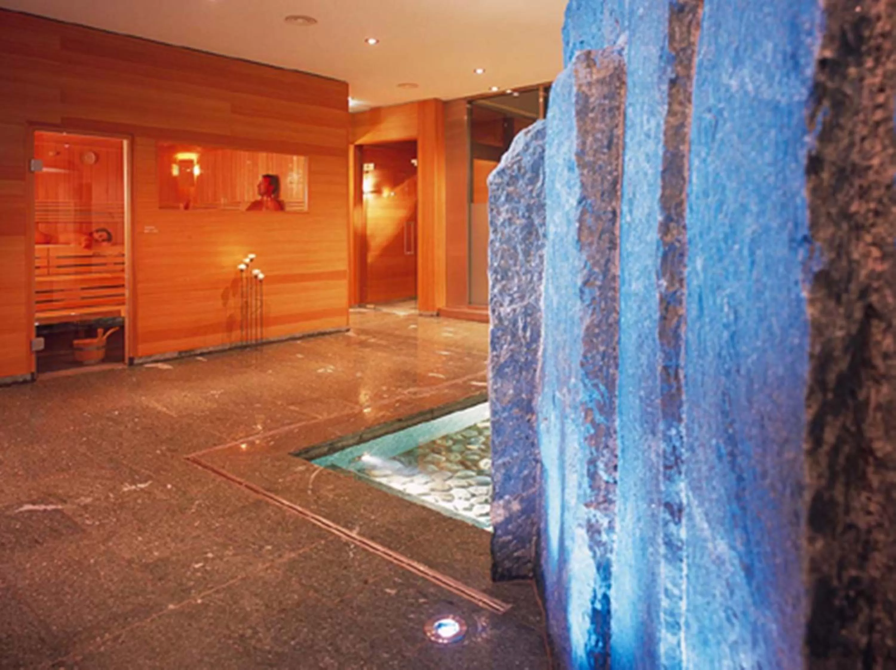 Sauna in Hotel Steinbock Pontresina