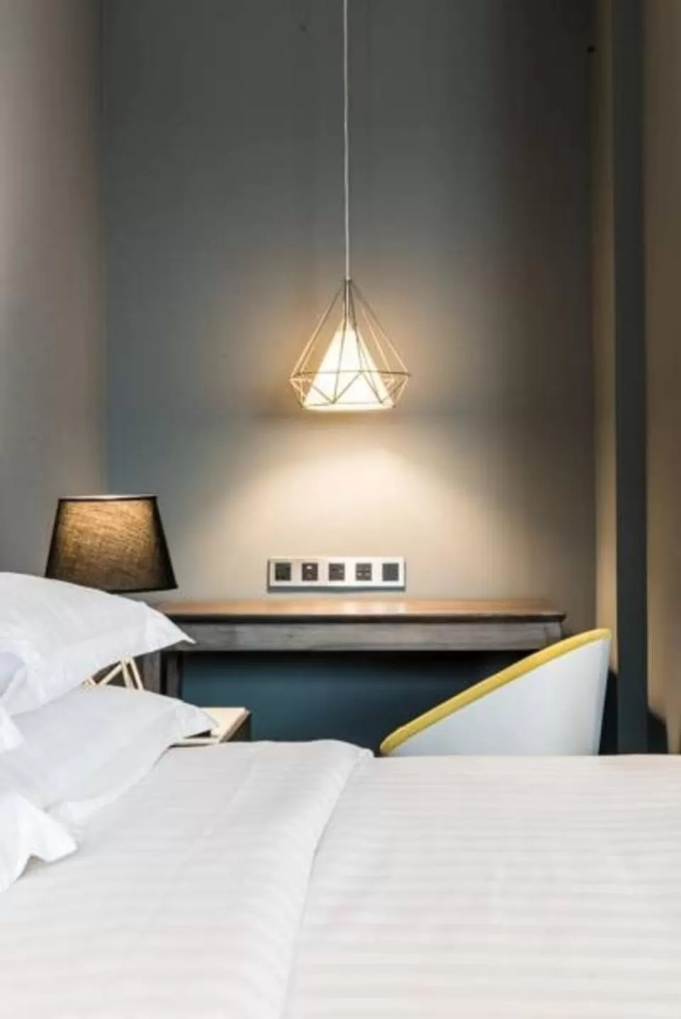 Seating area, Bed in Trademark Hotel, a Member of Design Hotels