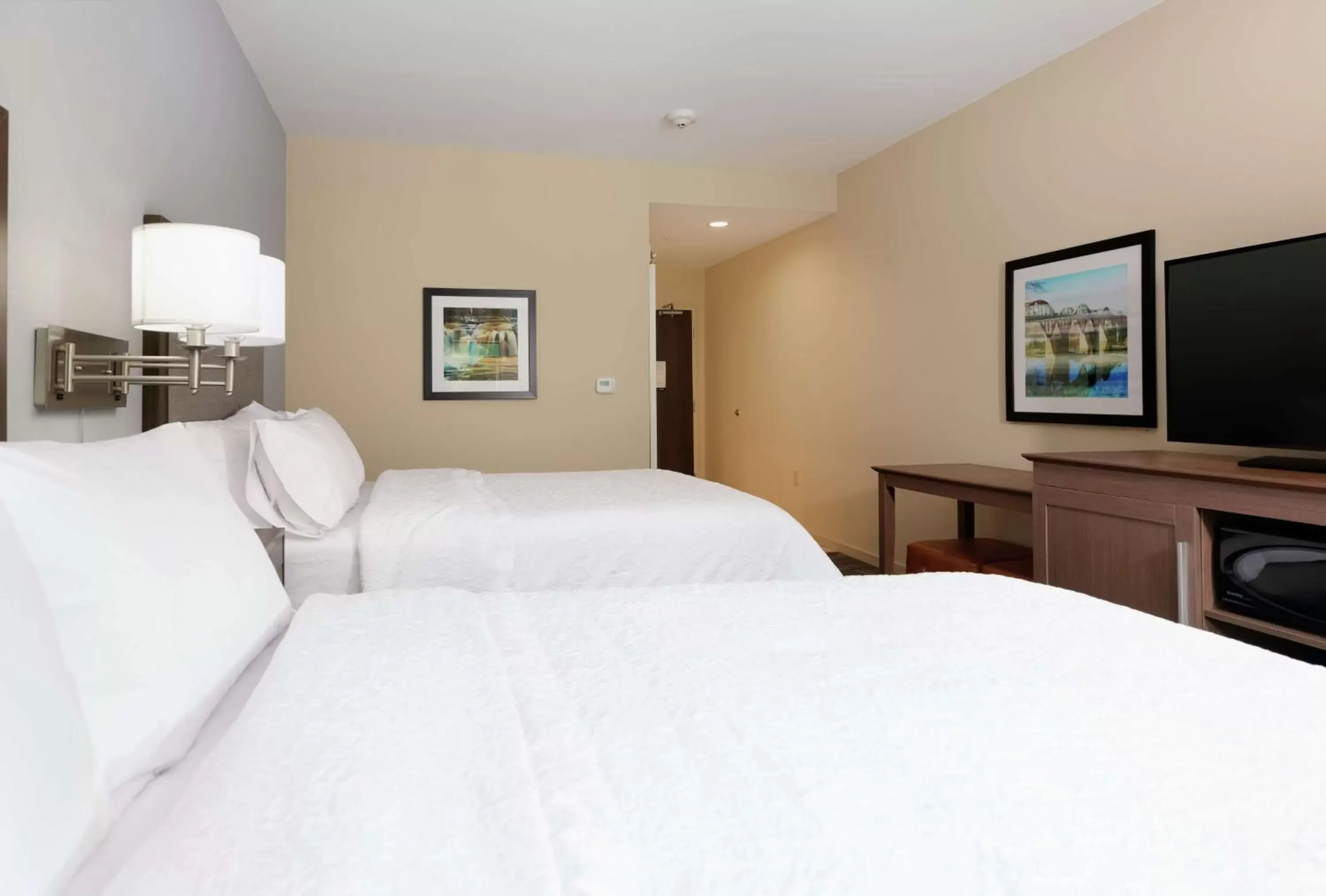 Queen Suite with Two Queen Beds - Mobility/Hearing Accessible - Non-Smoking in Hampton Inn Wetumpka Queen Suite with Two Queen Beds - Mobility/Hearing Accessible - Non-Smoking in Hampton Inn Wetumpka
