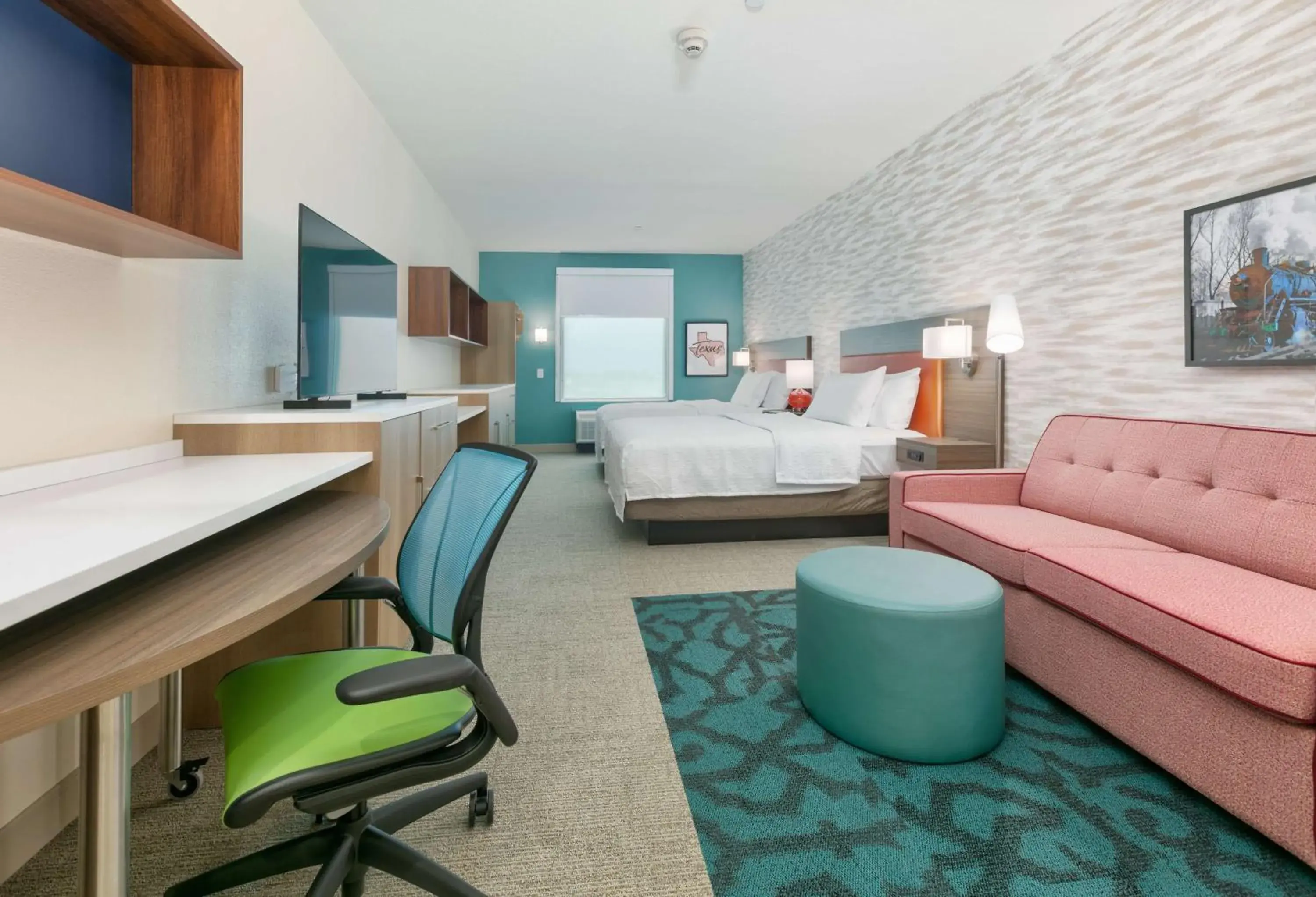 Bed in Home2 Suites By Hilton El Campo Bed in Home2 Suites By Hilton El Campo
