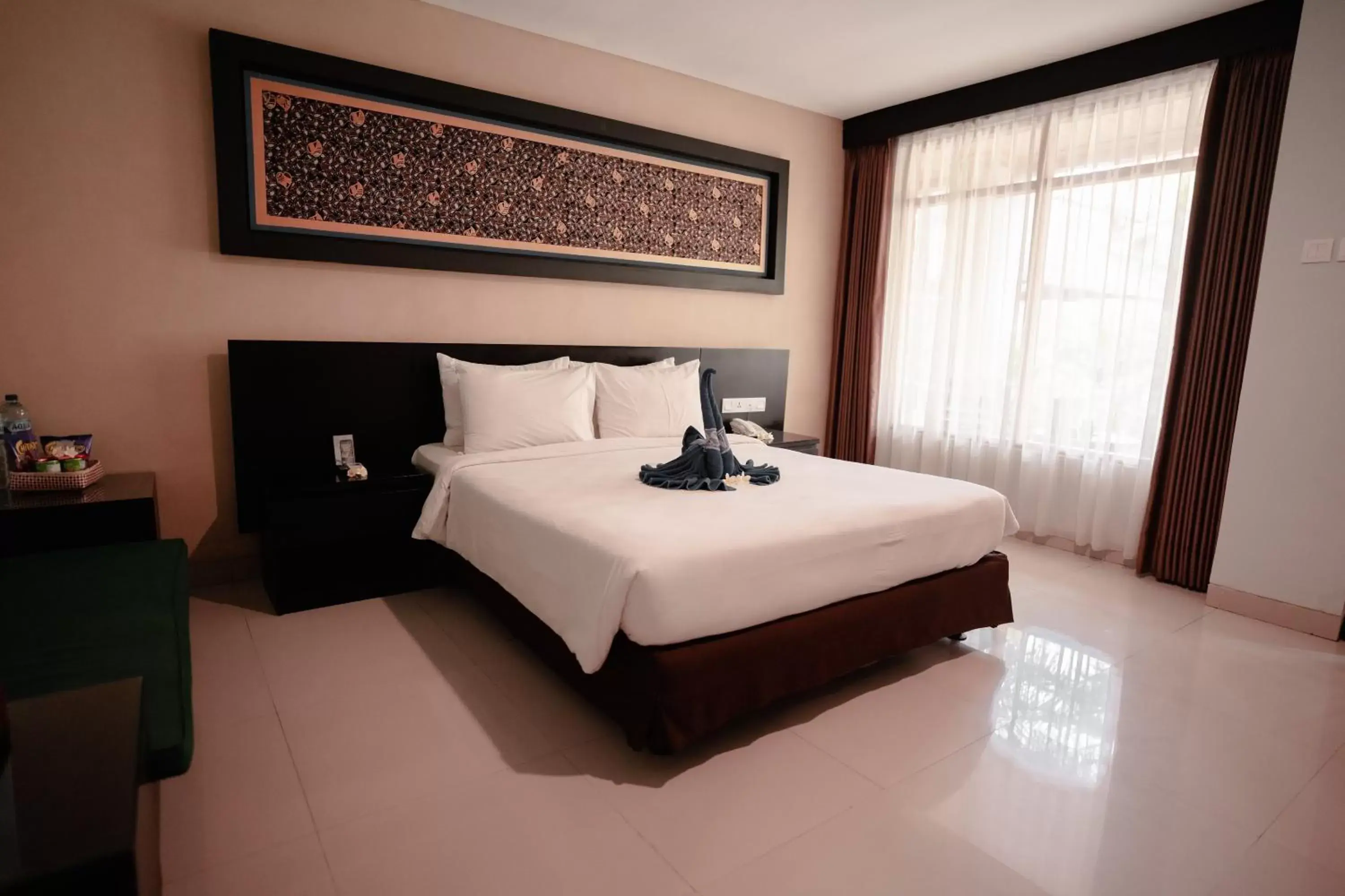 Bedroom, Bed in Fourteen Roses Boutique Hotel, Kuta