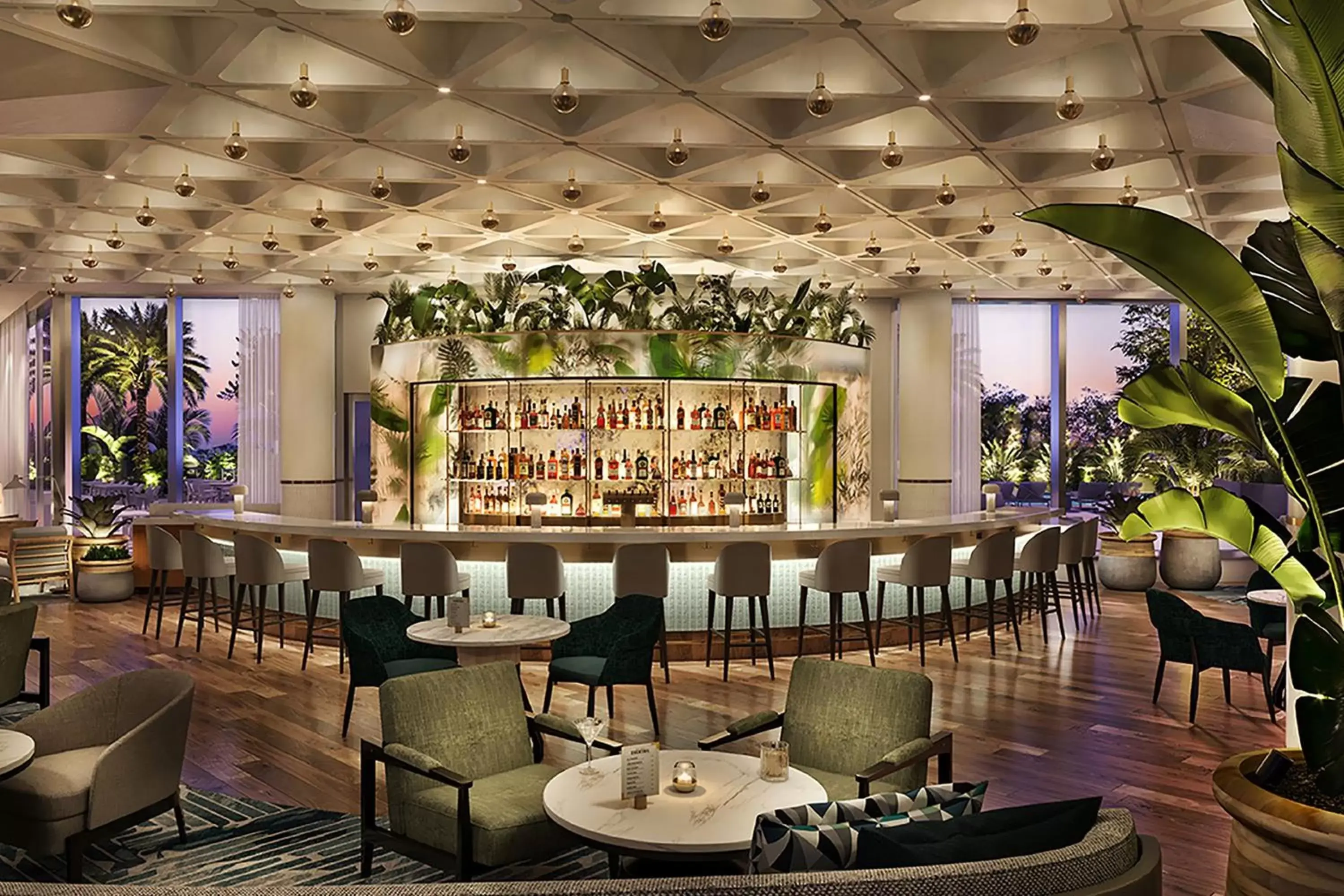 Lobby or reception, Lounge/Bar in Walt Disney World Dolphin