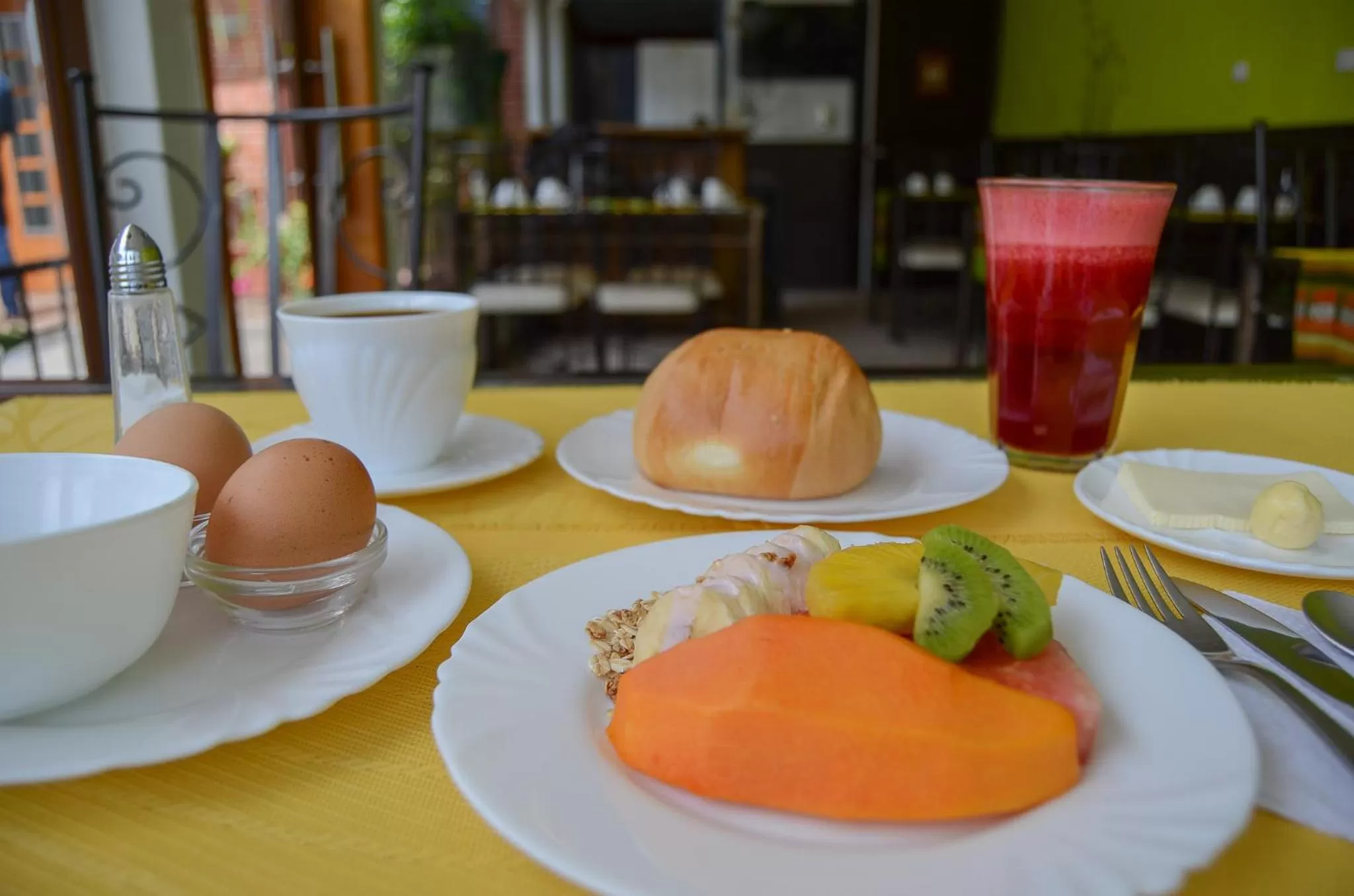 Breakfast in Hotel Shalom