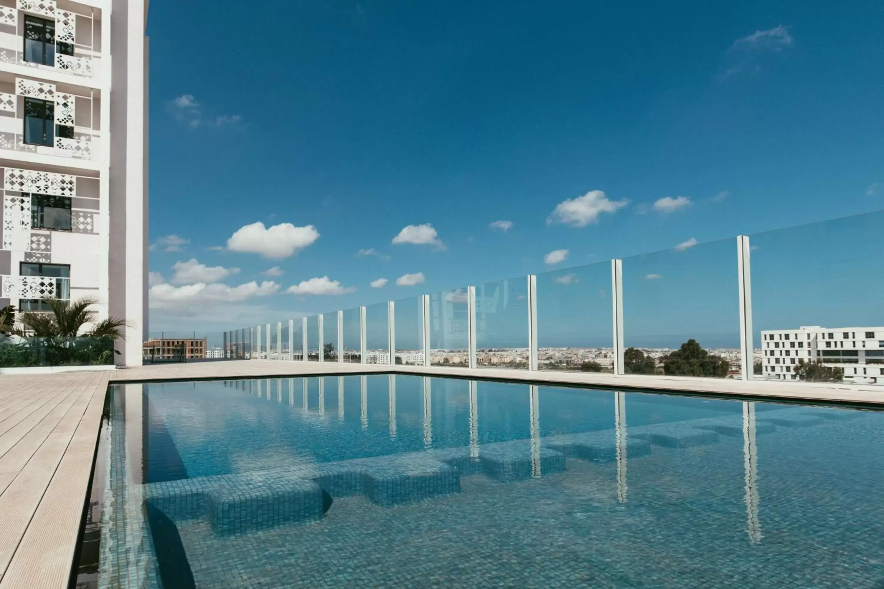 Swimming Pool in Hilton Garden Inn Casablanca Sud