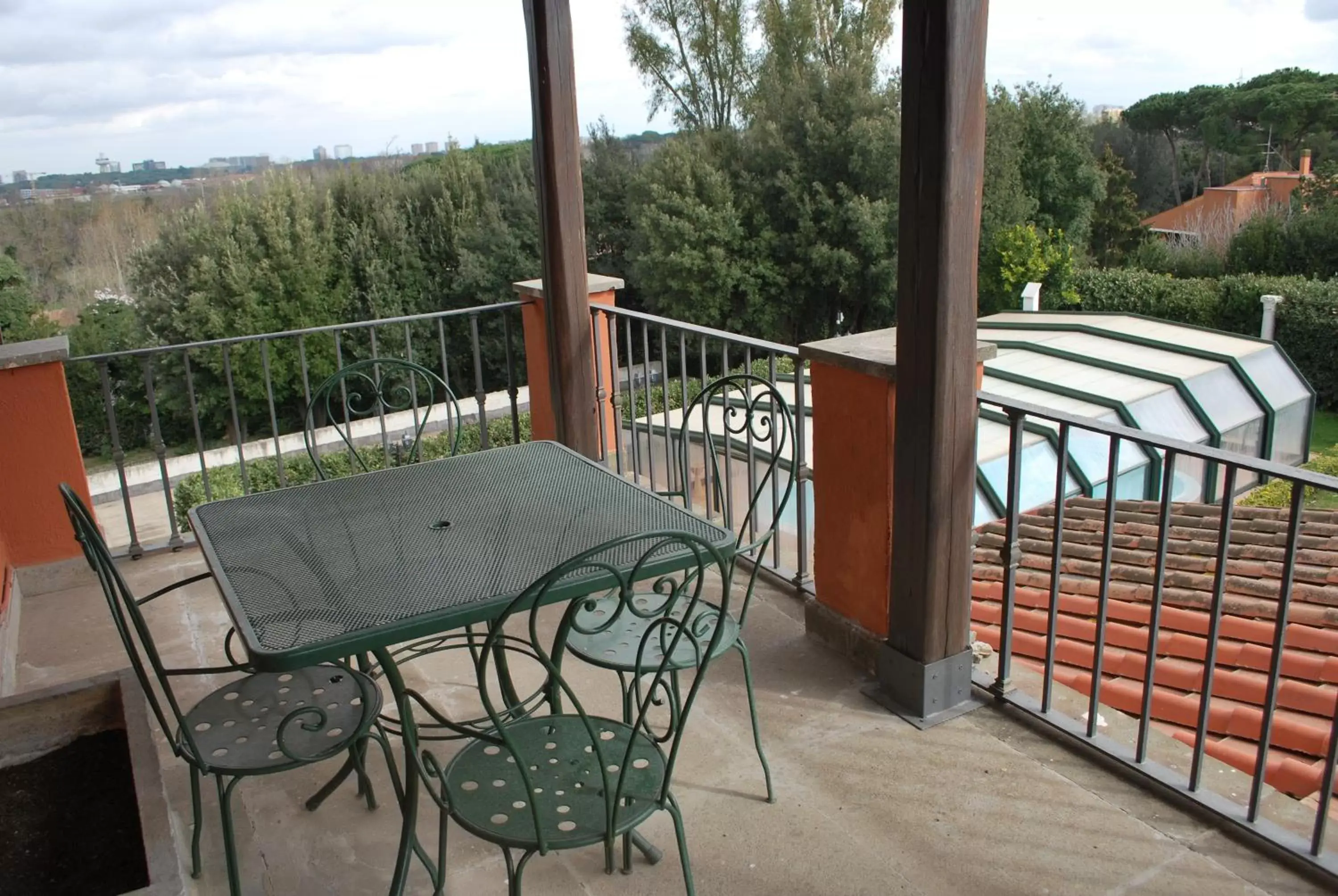 Balcony/Terrace in Residence Casale Mostacciano