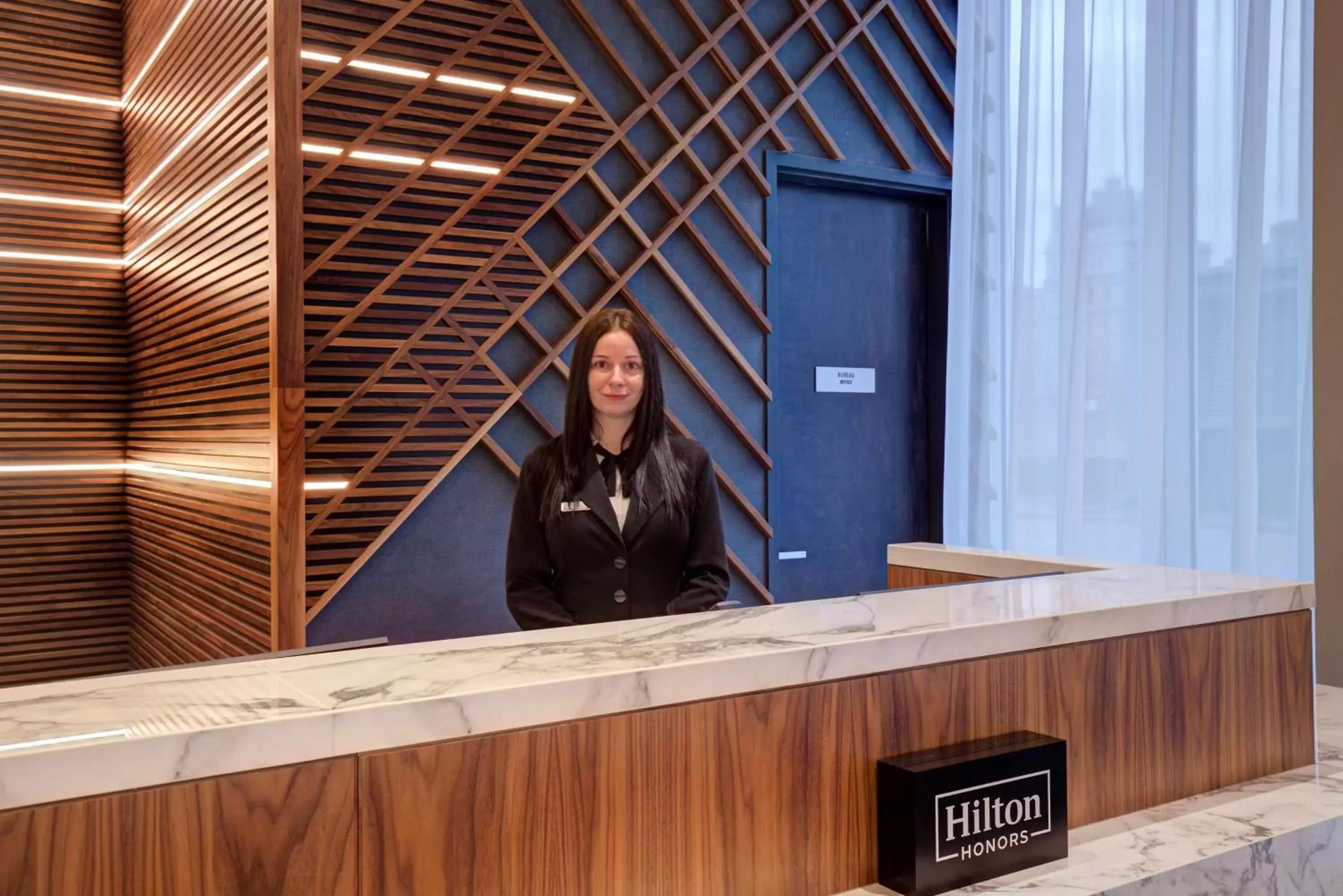 Lobby or reception in Hampton Inn Montreal Downtown, Qc