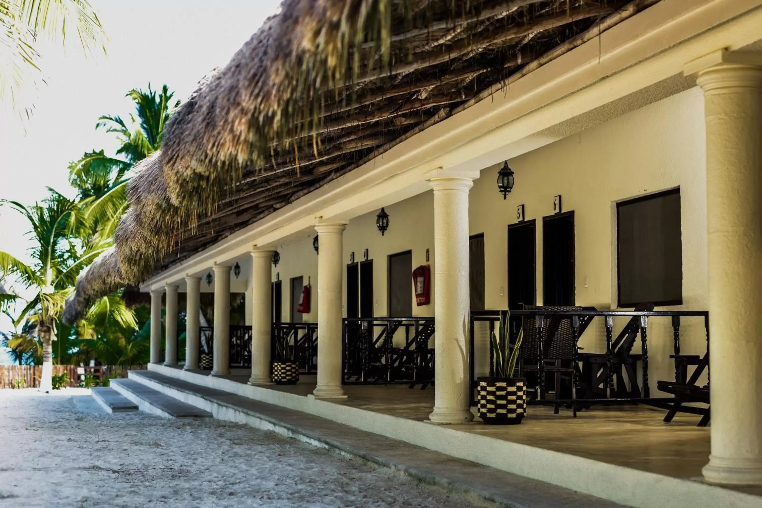 Property building in El Paraiso Hotel Tulum