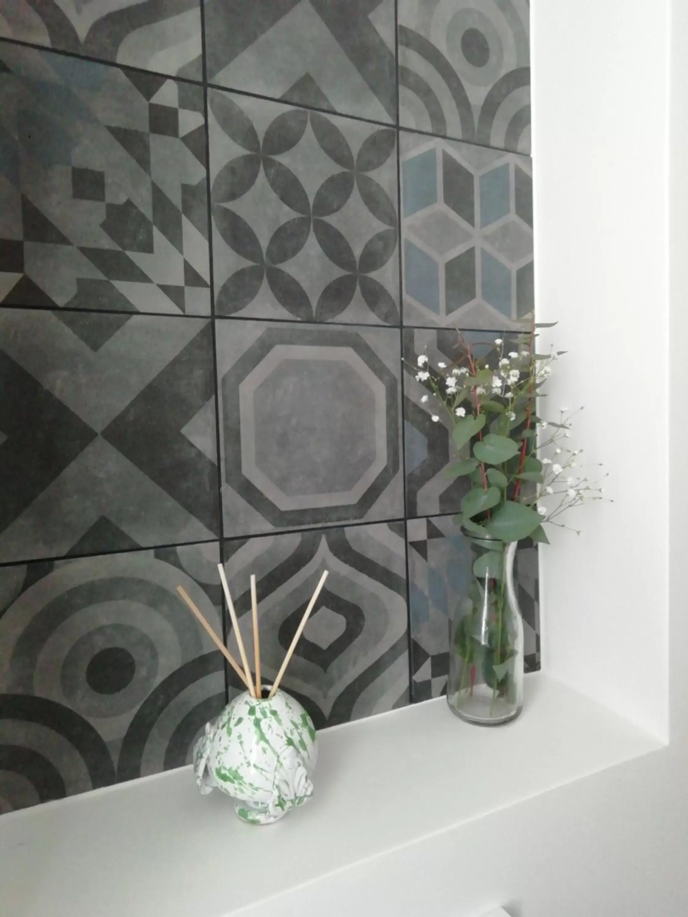 Decorative detail, Bathroom in ATTICO 59