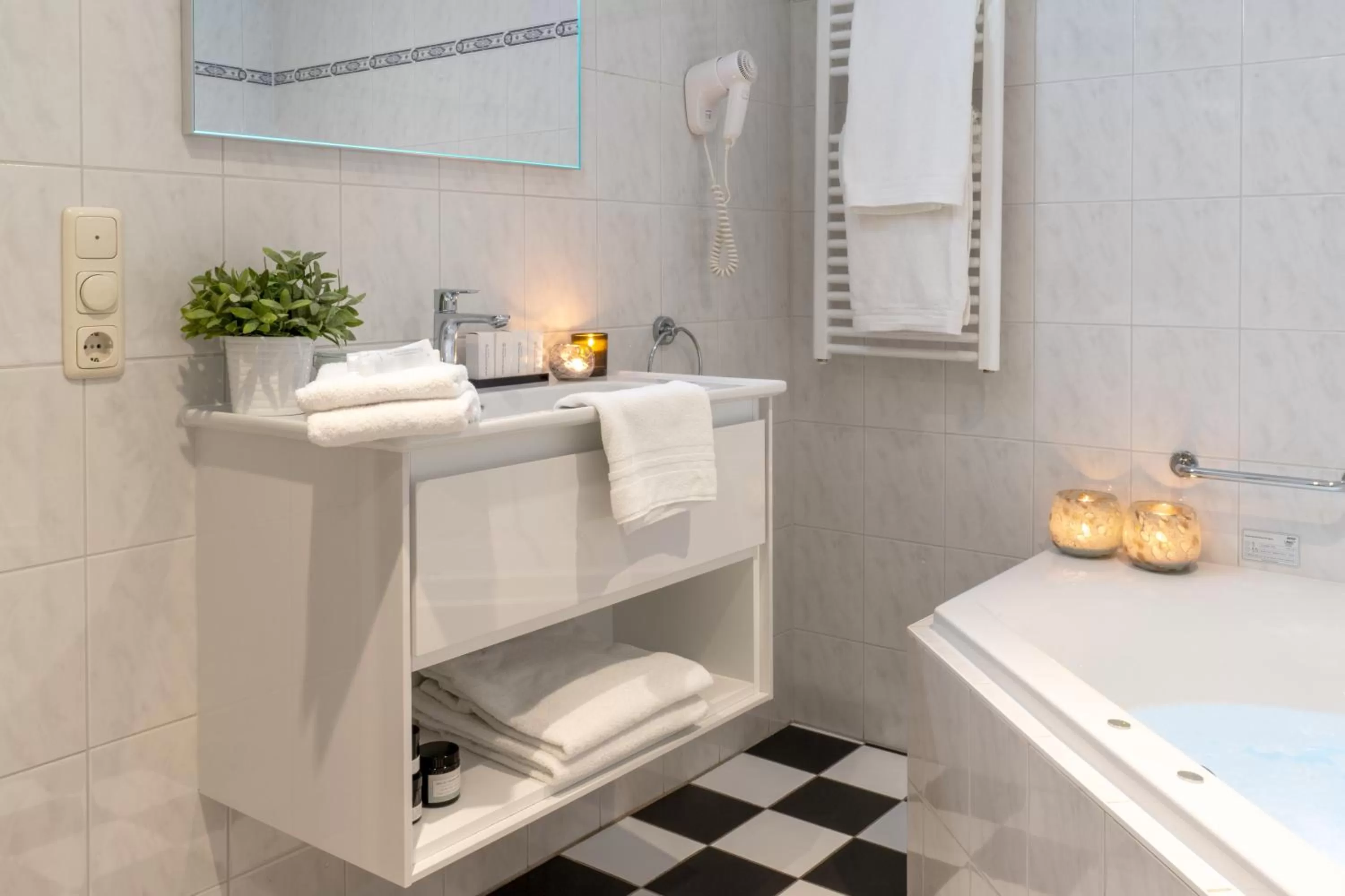 Bathroom in Hotel De Koepoort