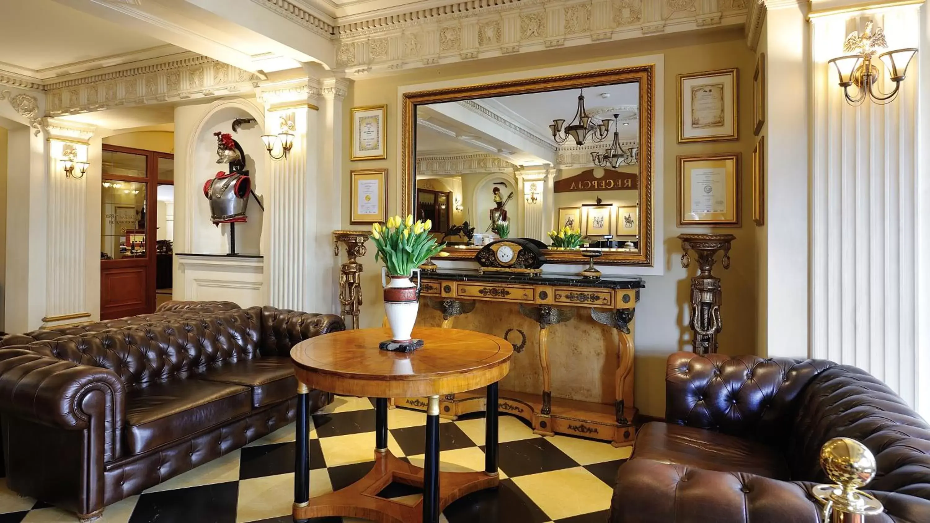 Lobby or reception, Lobby/Reception in Hotel Diament Arsenal Palace Katowice - Chorzów