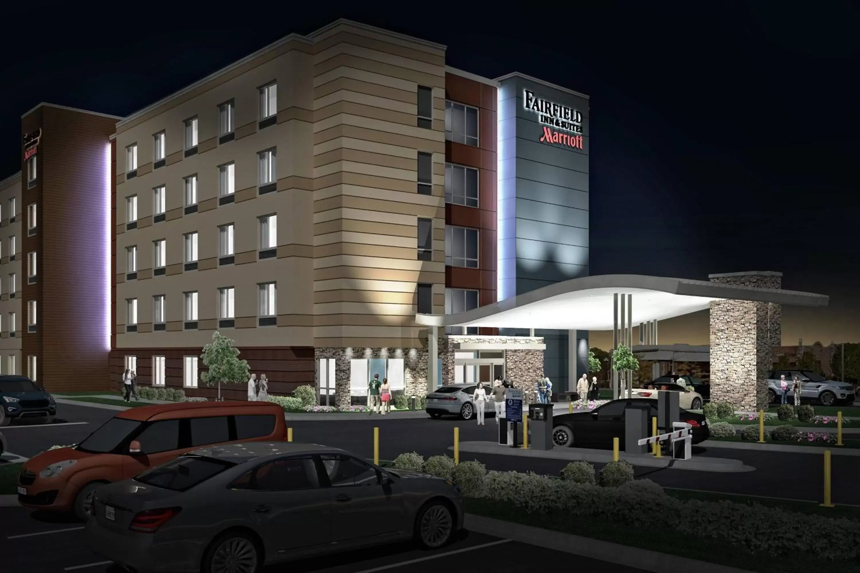 Property Building in Fairfield Inn & Suites by Marriott Chicago O'Hare