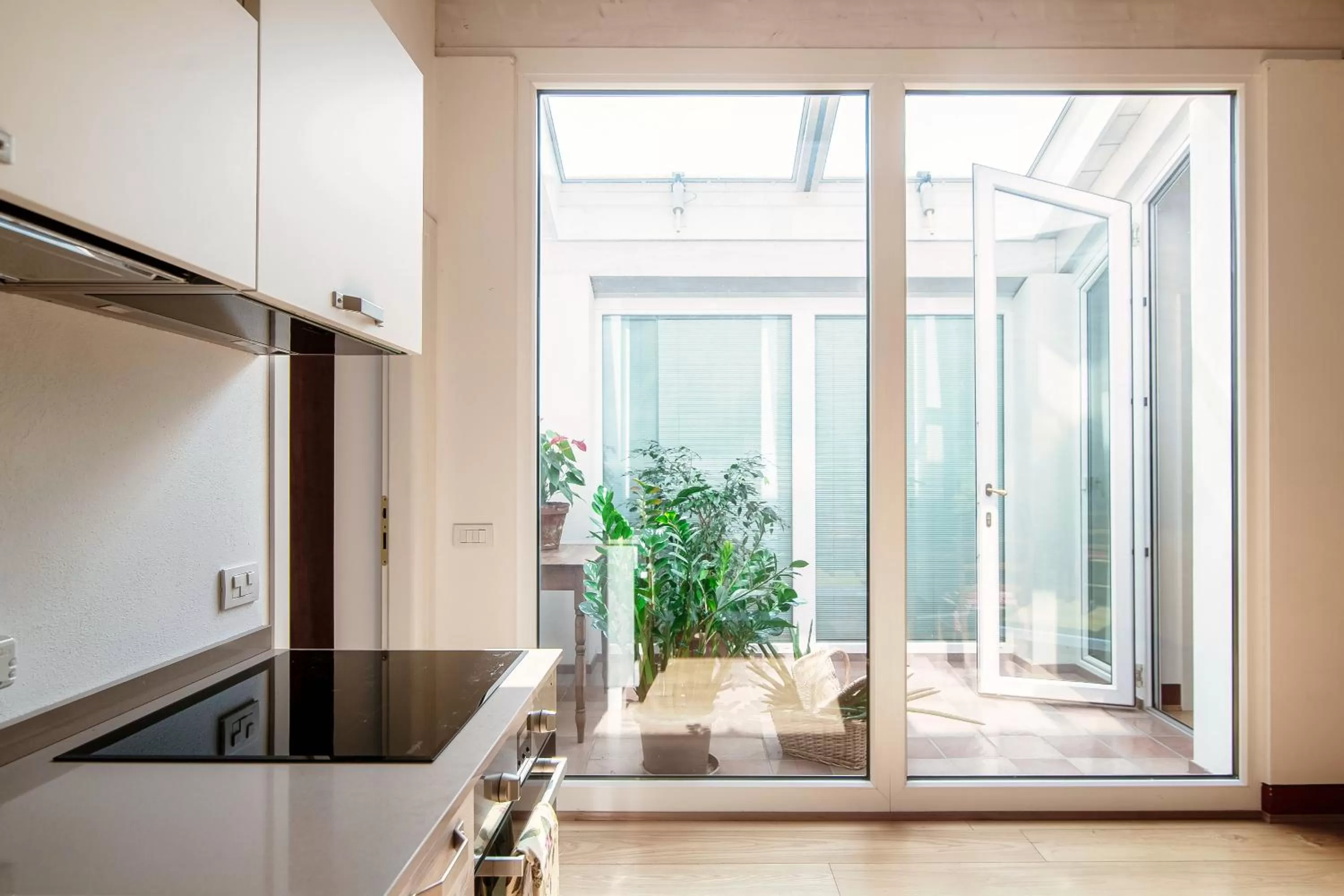 Kitchen or kitchenette in Castello di Brusata Apartment