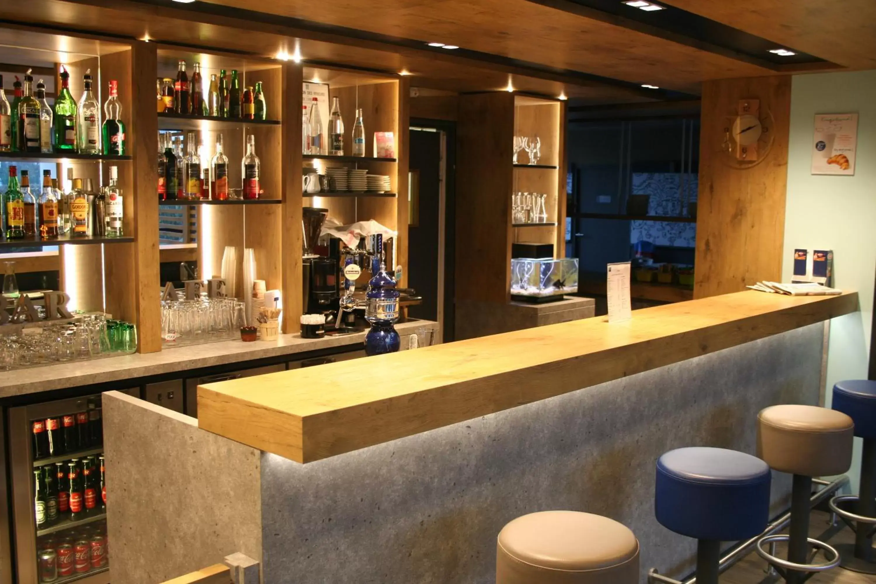 Lounge or bar, Lounge/Bar in ibis budget Marne la Vallée Pontault Combault